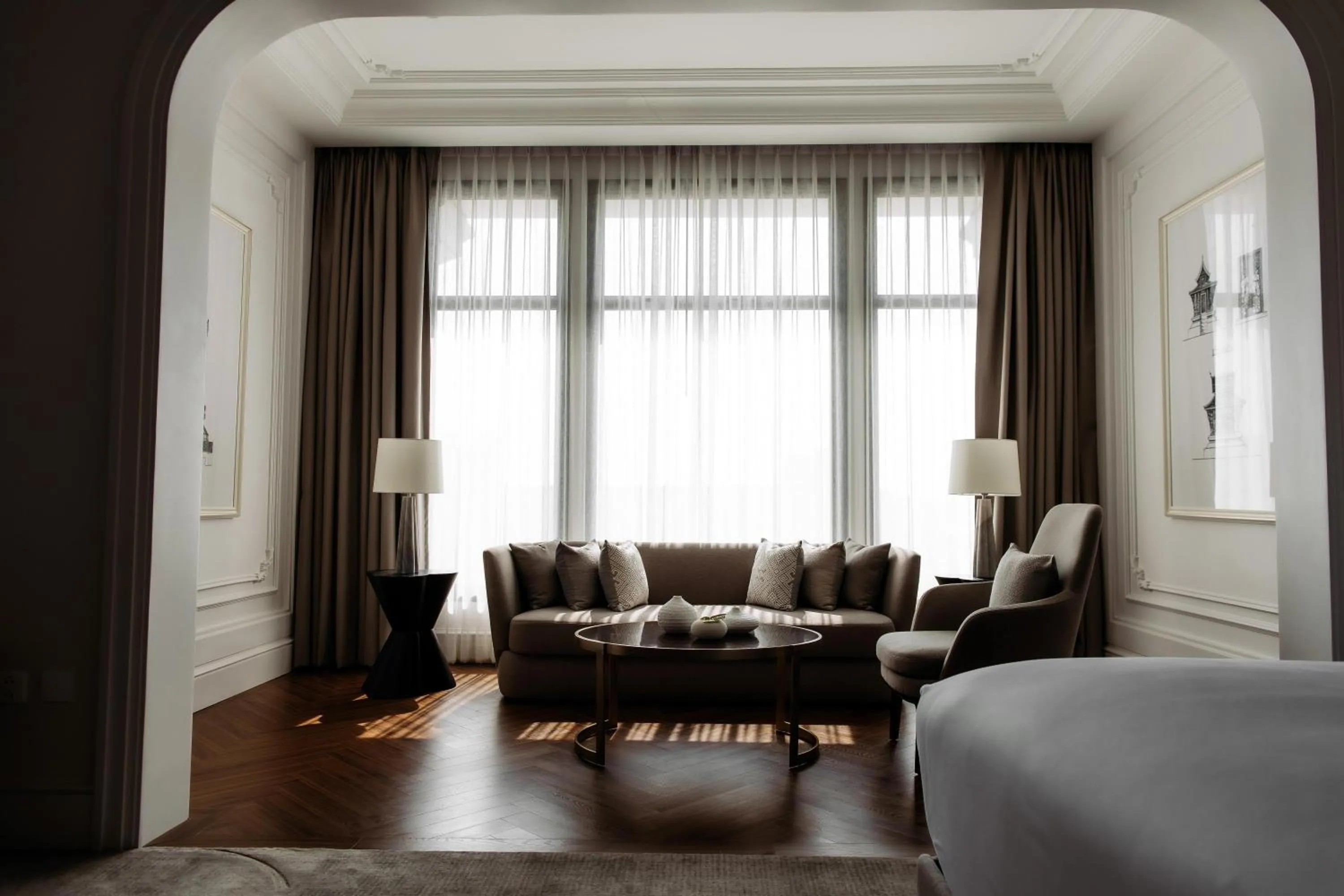 Living room in Souphattra Hotel Vientiane