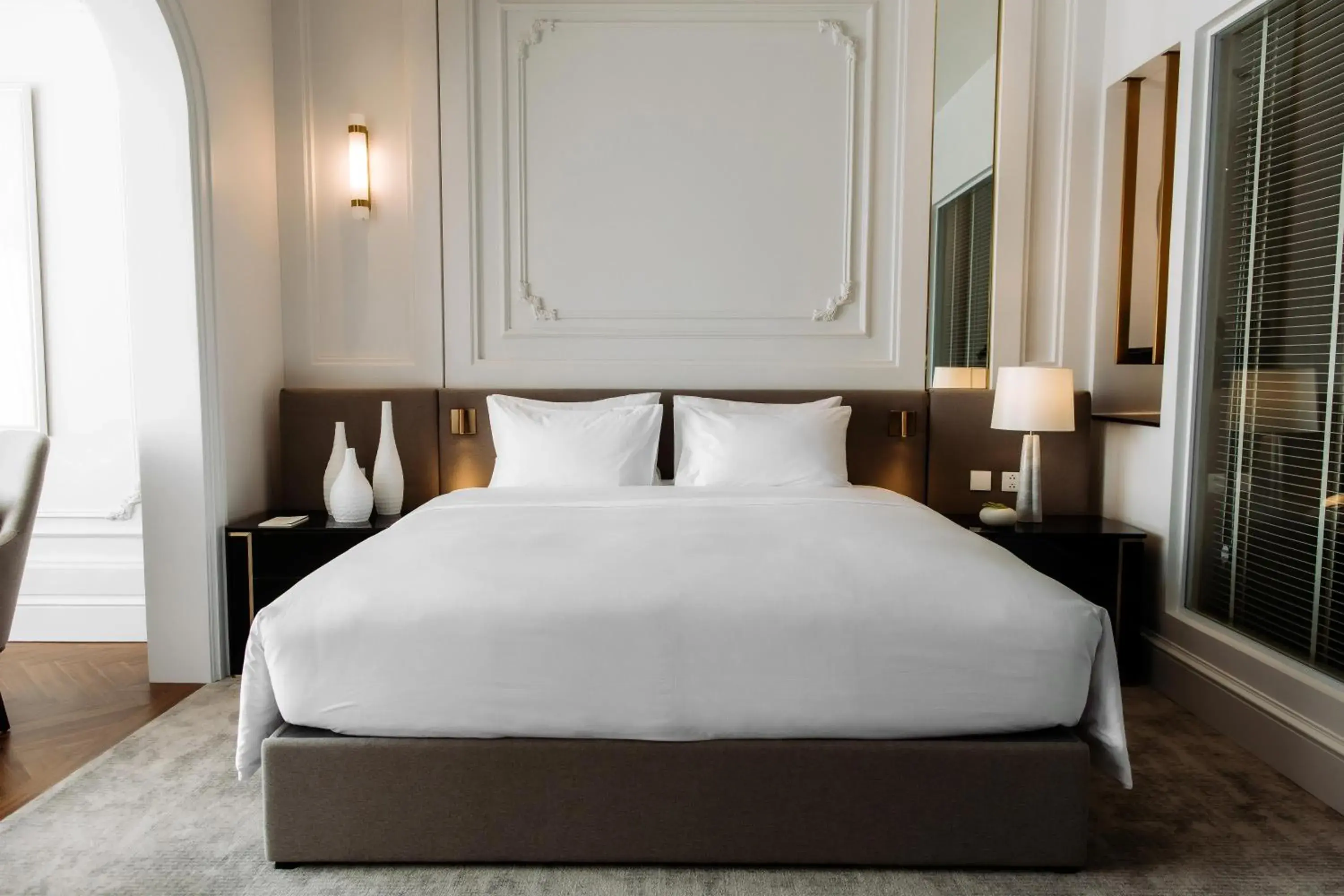 Bed in Souphattra Hotel Vientiane Bed in Souphattra Hotel Vientiane