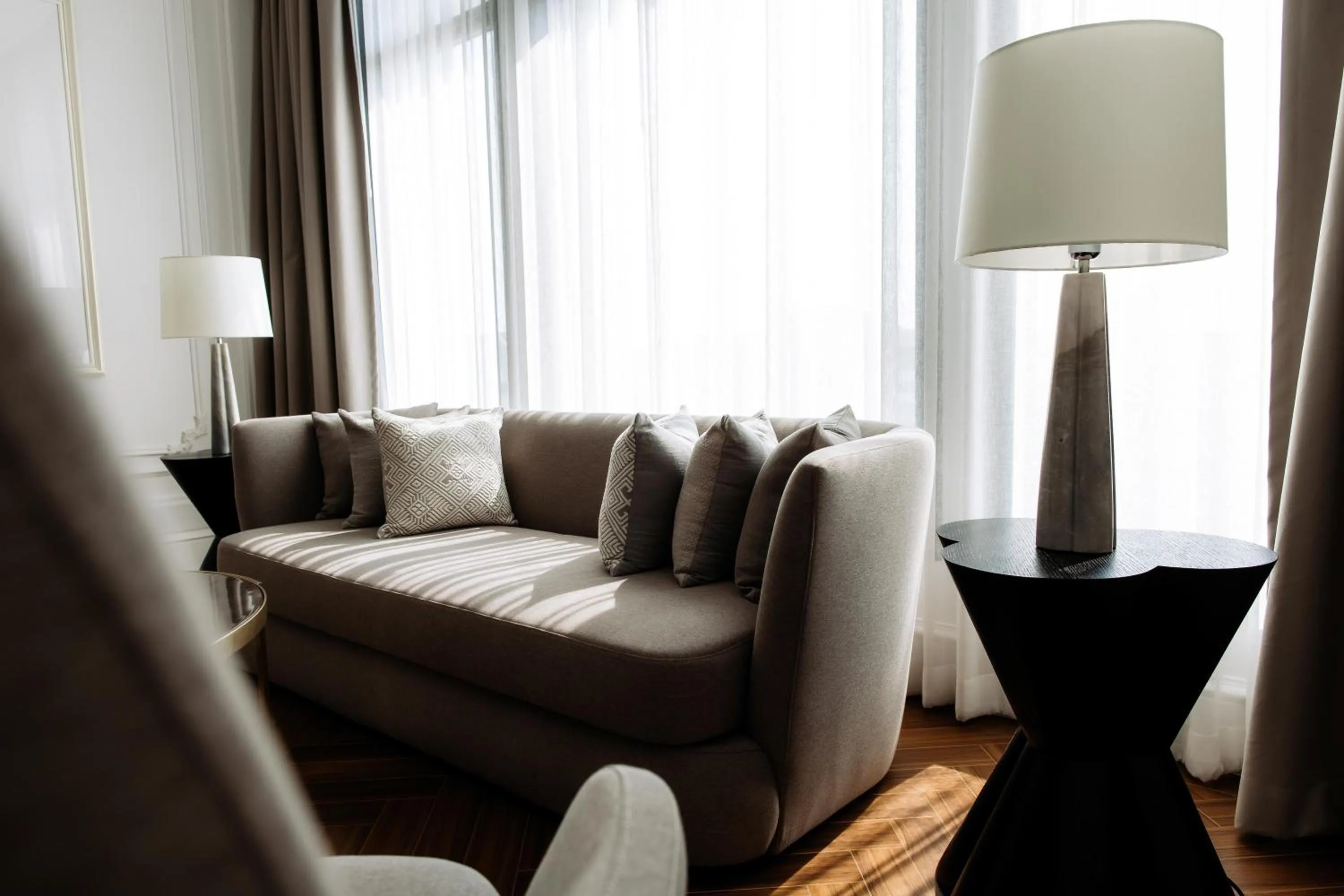 Living room in Souphattra Hotel Vientiane