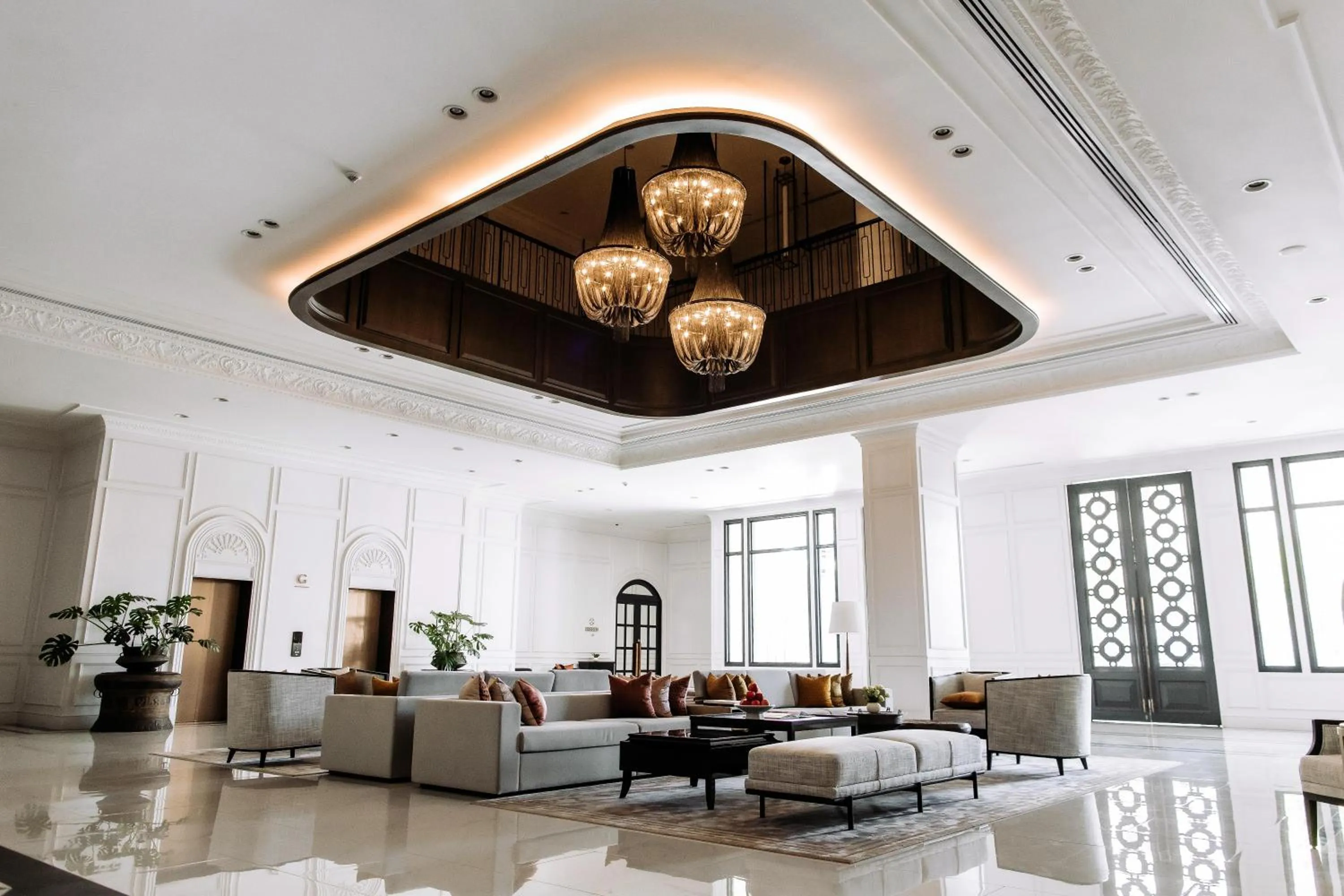 Lobby or reception in Souphattra Hotel Vientiane