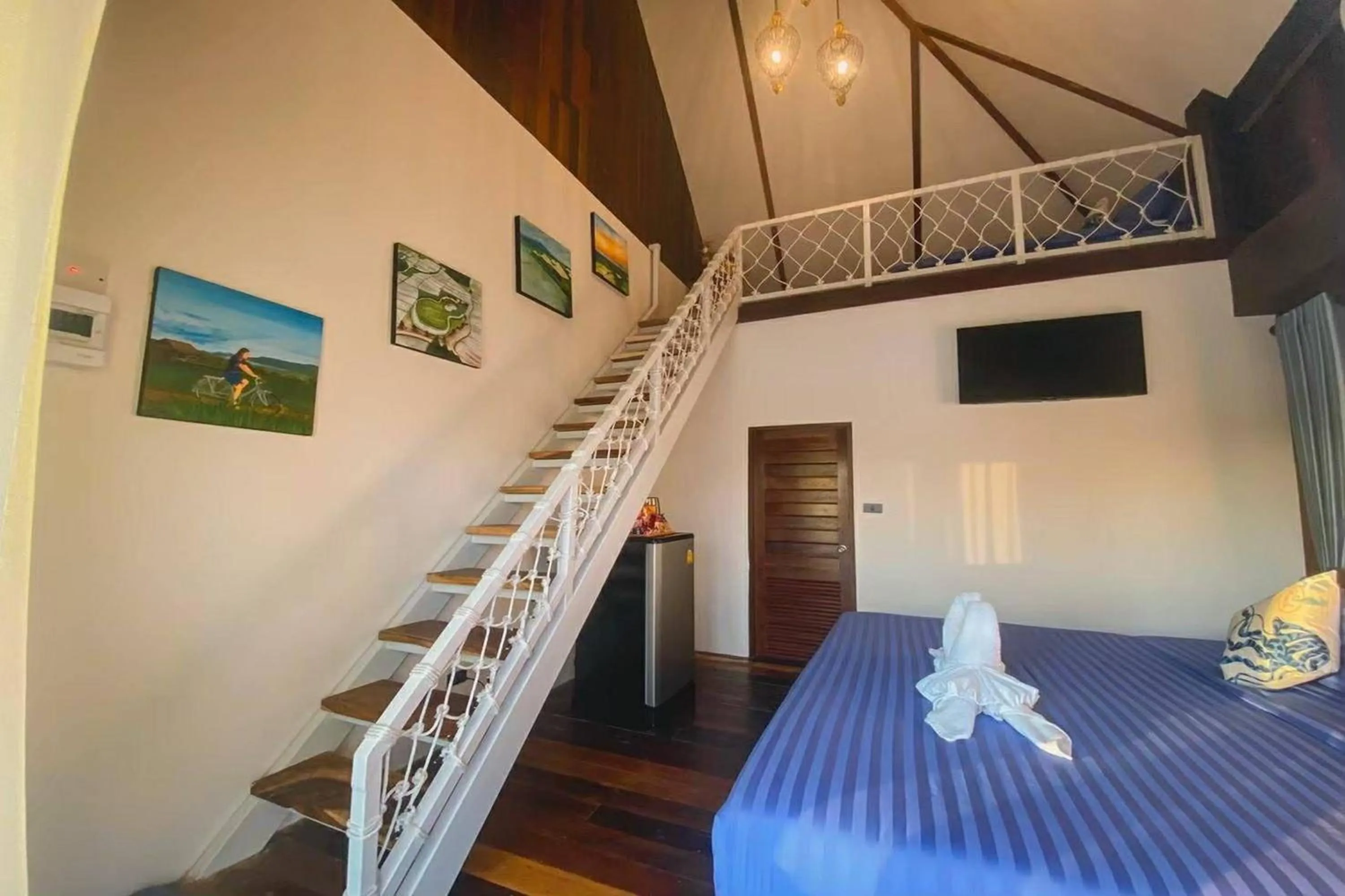 Bed in Buffalo Island Resort