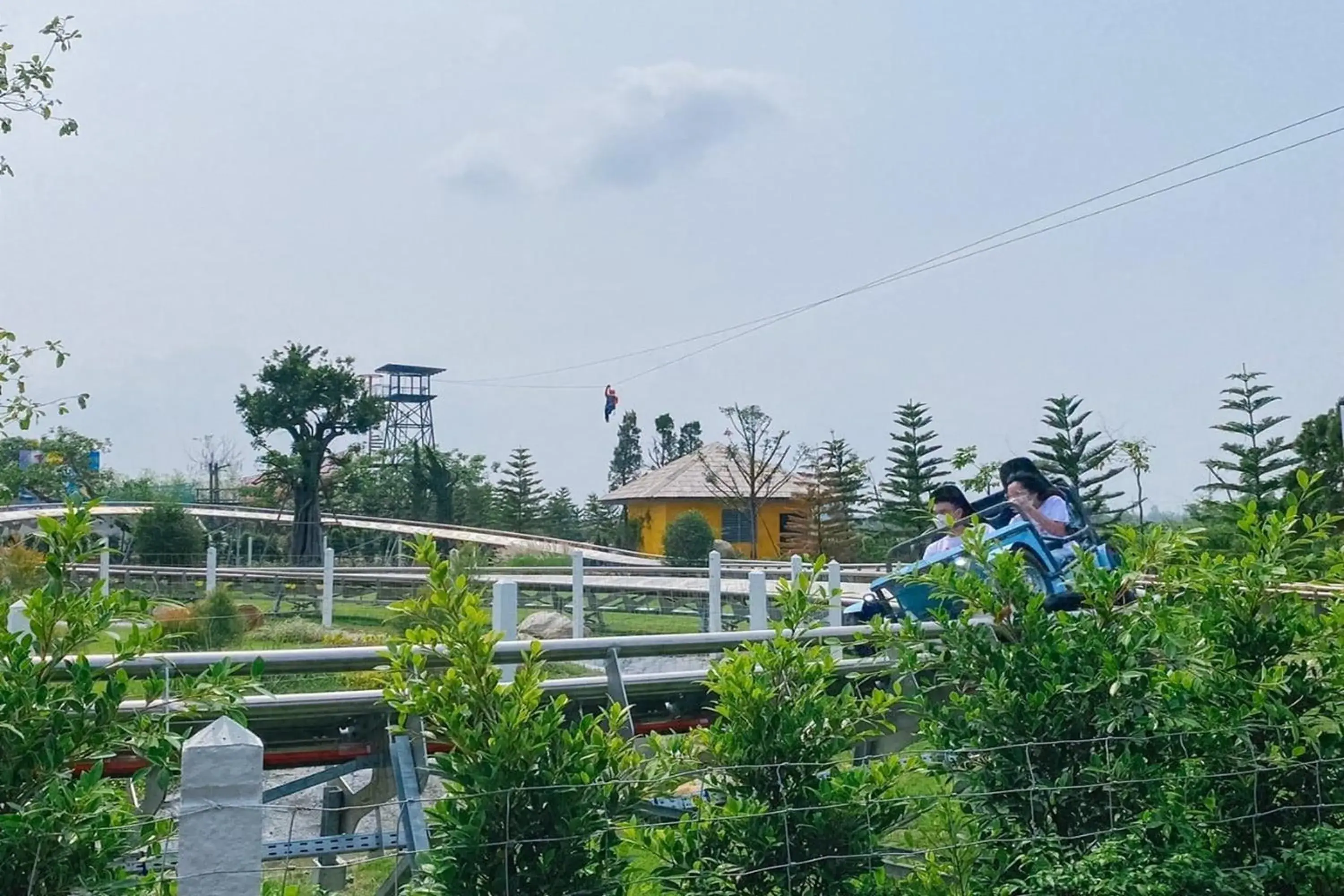 Garden view in Buffalo Island Resort Garden view in Buffalo Island Resort