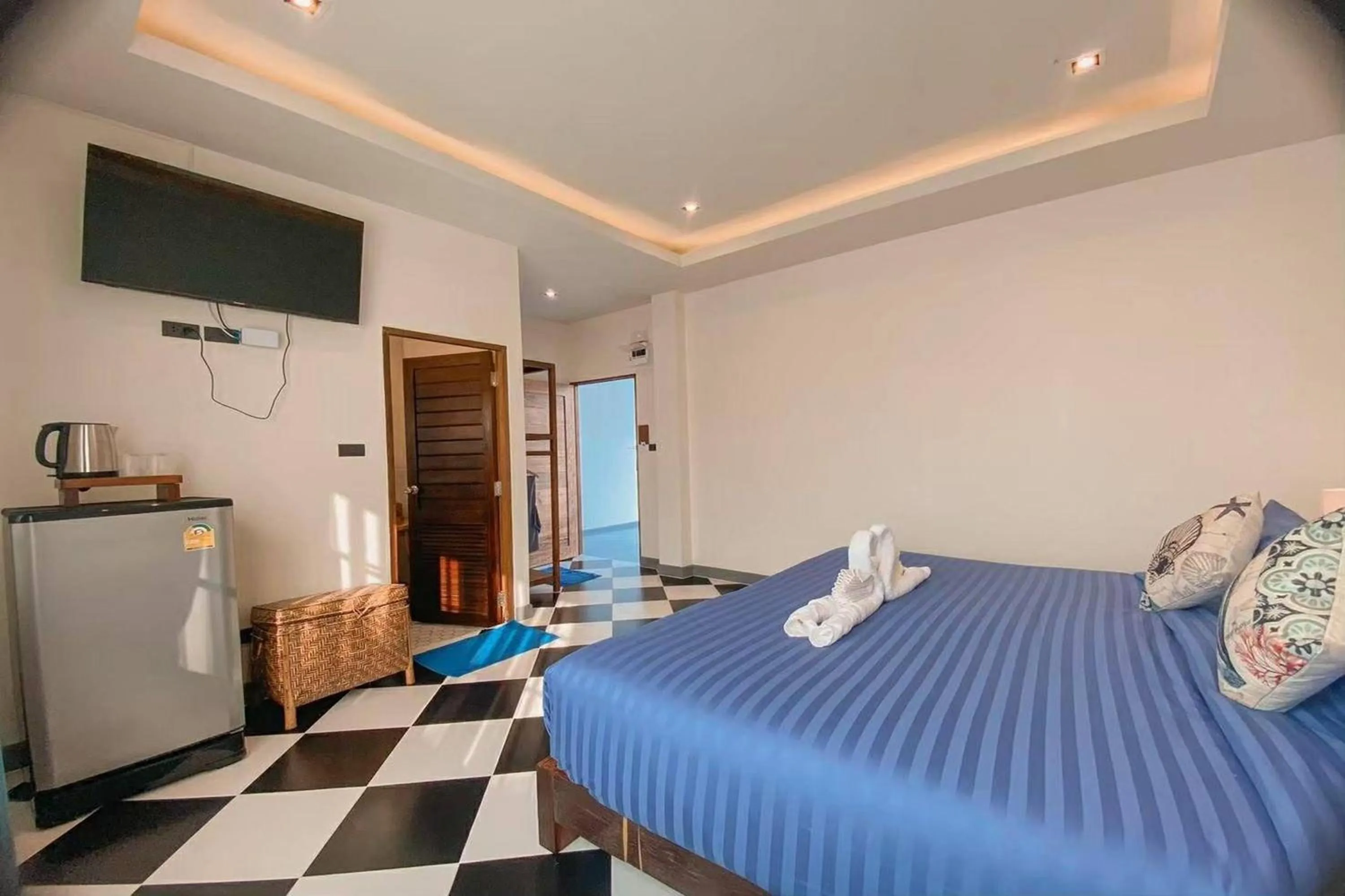 Bed in Buffalo Island Resort