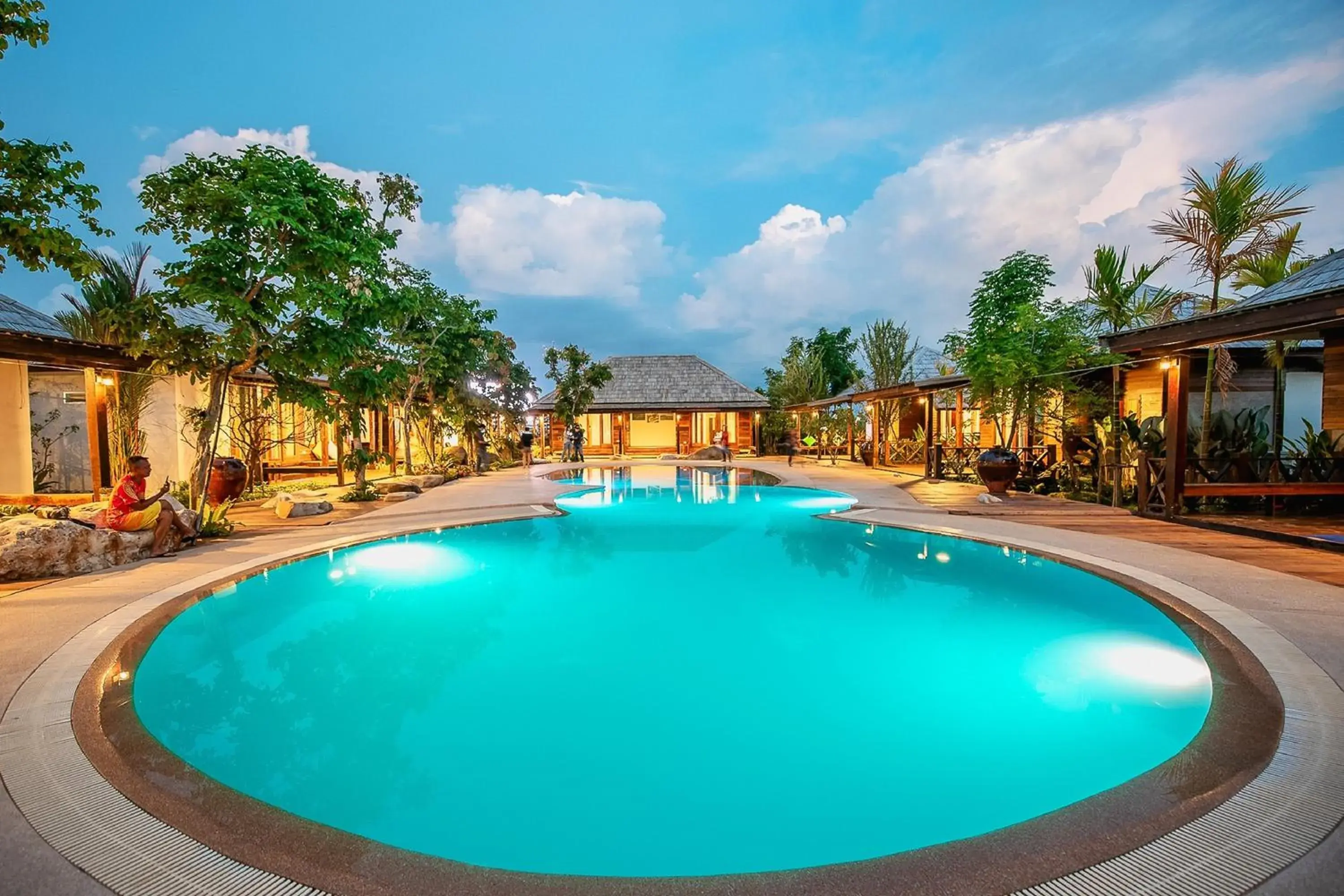 Swimming pool in Buffalo Island Resort Swimming pool in Buffalo Island Resort