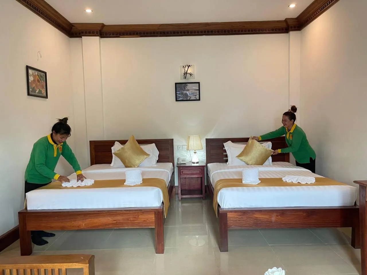 Toilet, Bed in RubyLand Hotel