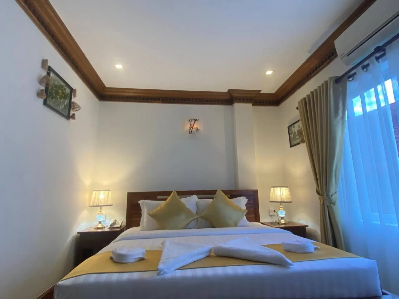 Bed in RubyLand Hotel