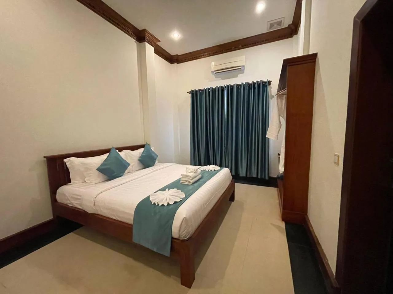 Bed in RubyLand Hotel