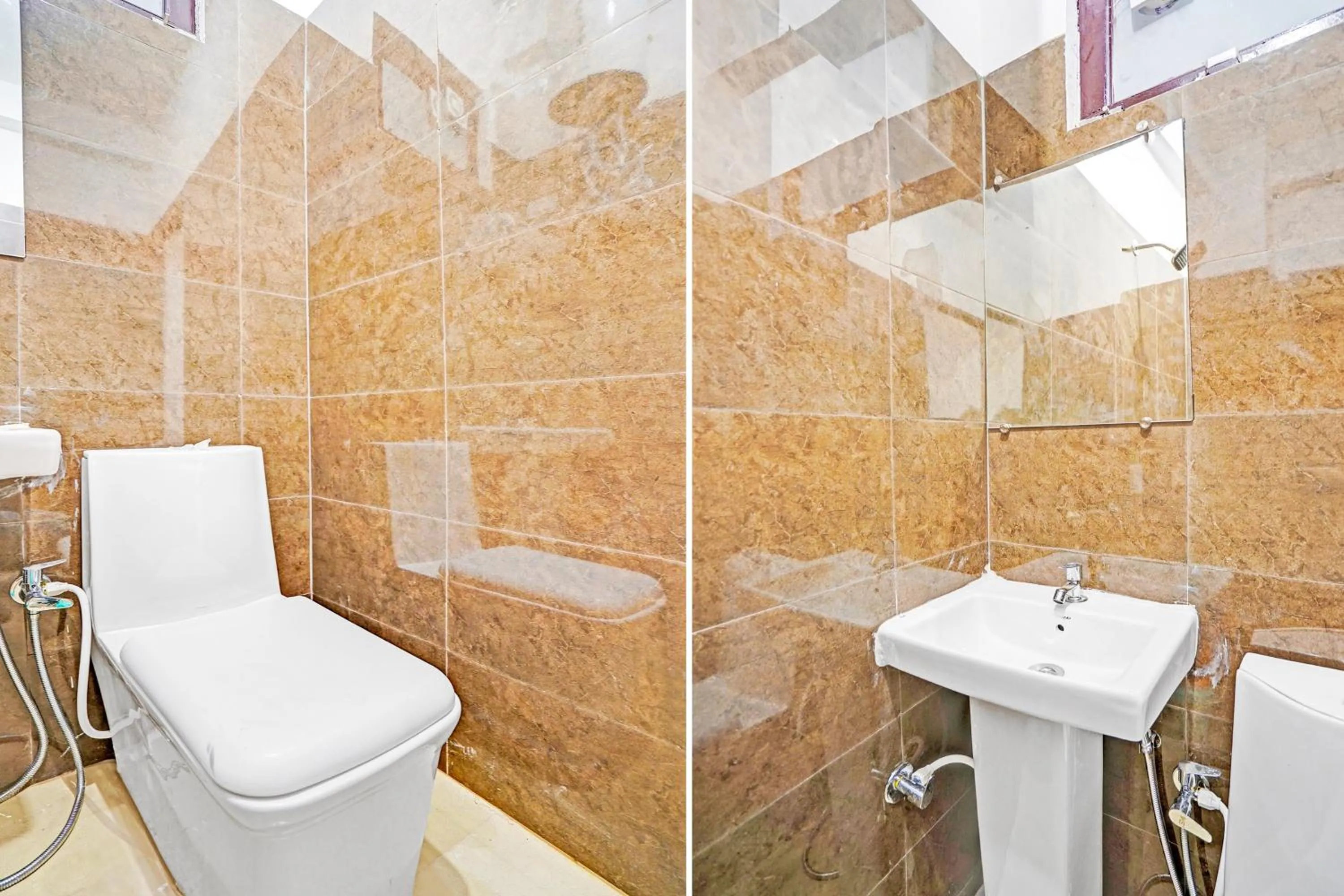 Bathroom in Hotel O Rooftop Castle