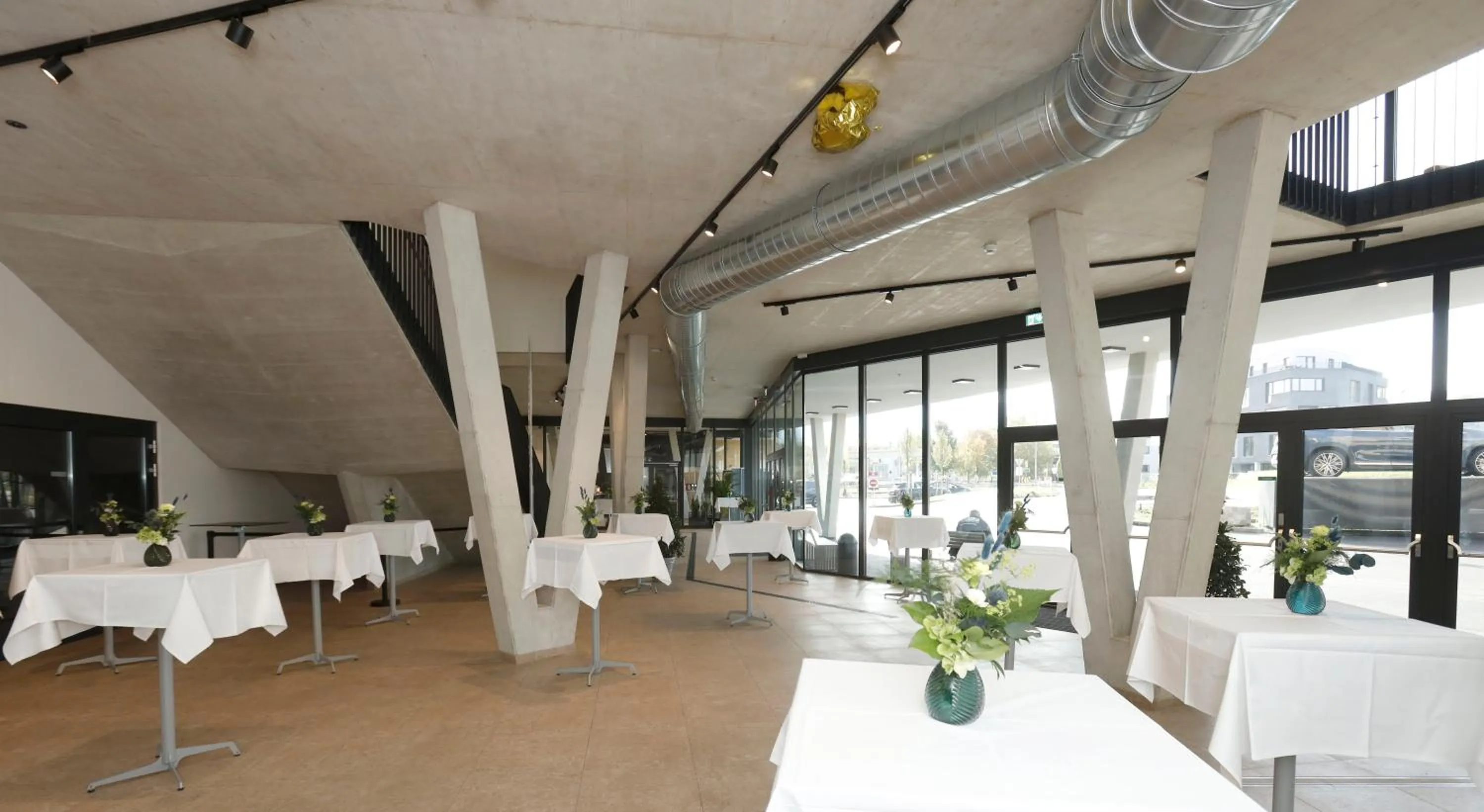 Lobby or reception in Hotel im Zentrum für Visionen