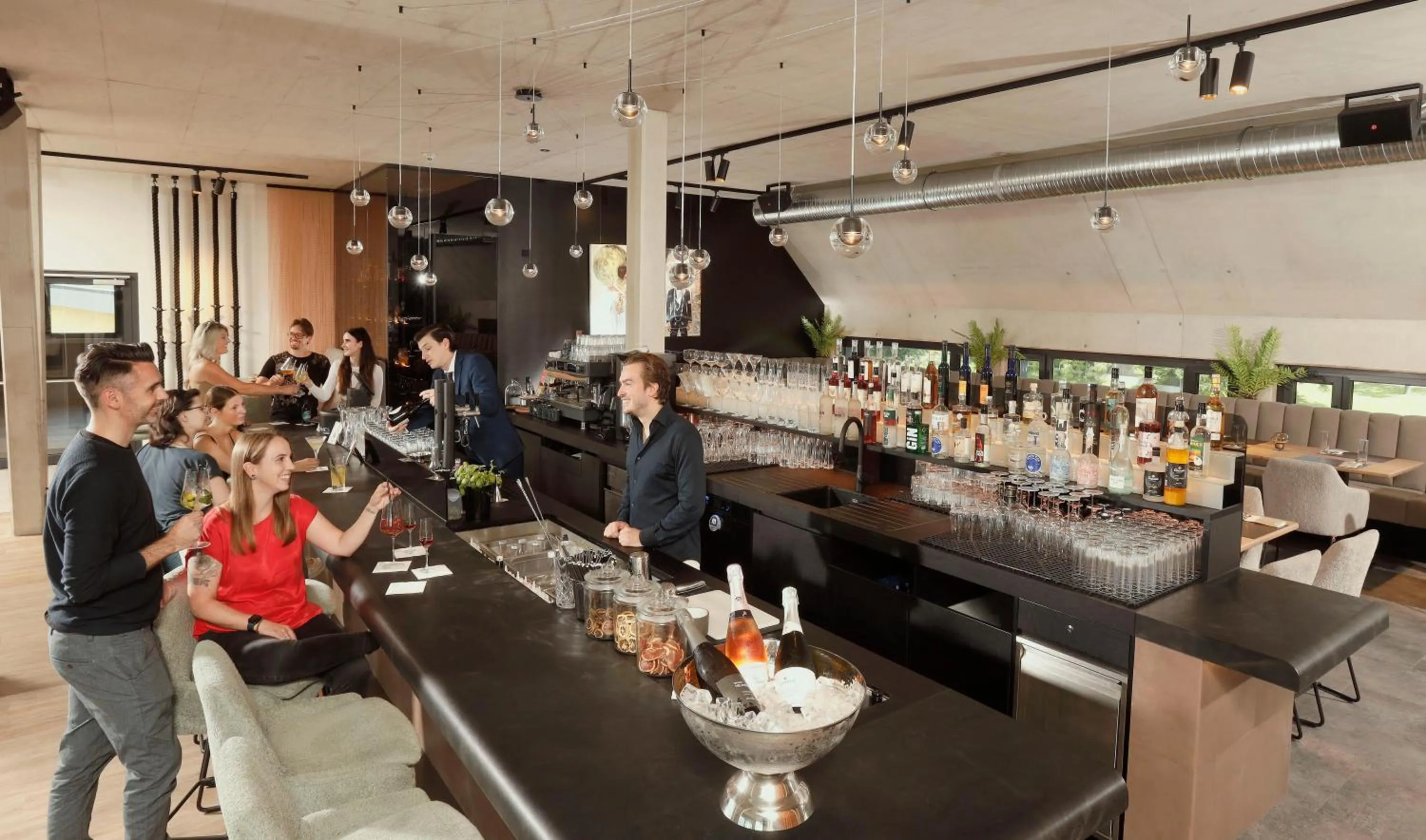 Restaurant/places to eat in Hotel im Zentrum für Visionen