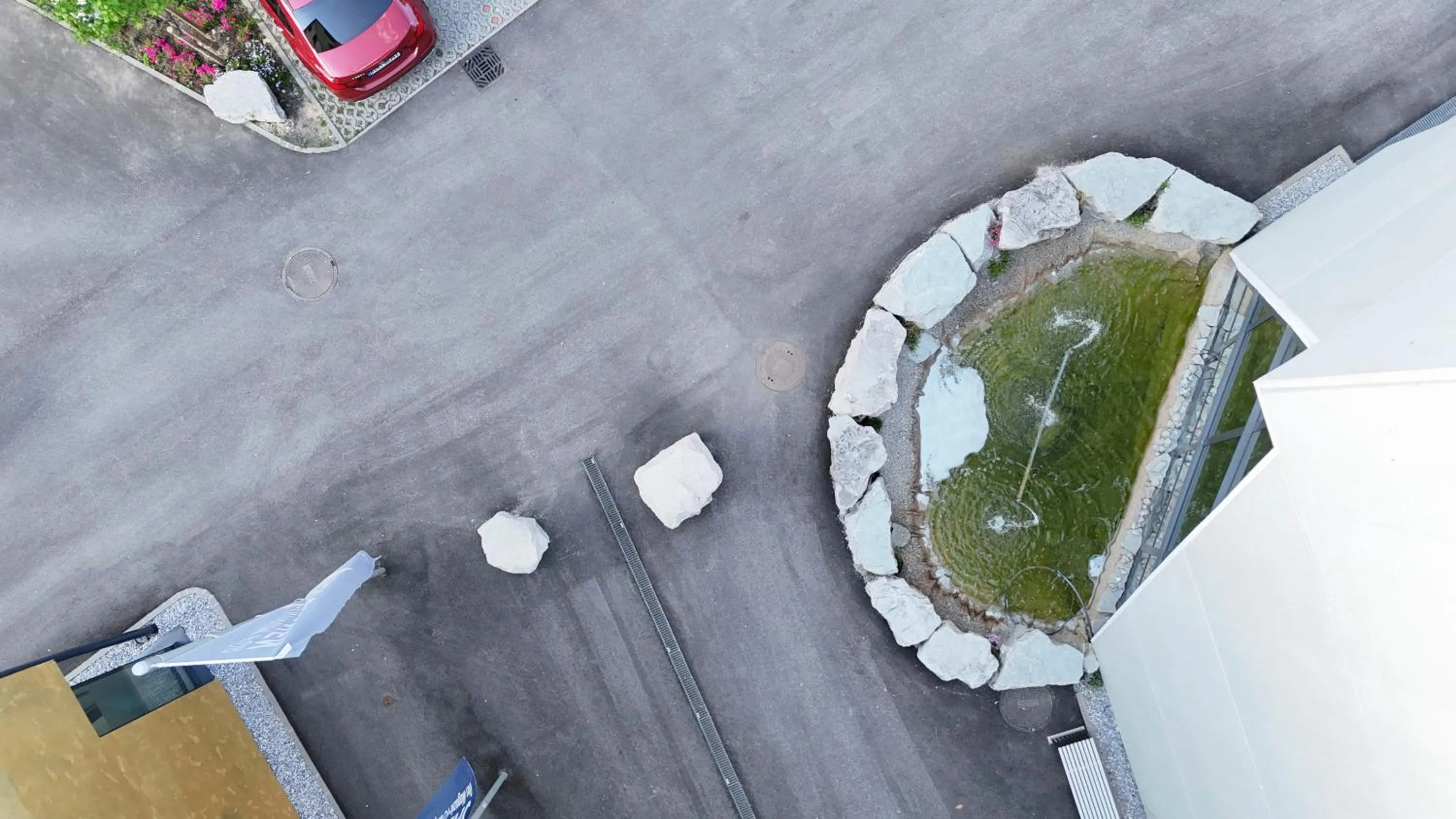 Bird's eye view in Hotel im Zentrum für Visionen