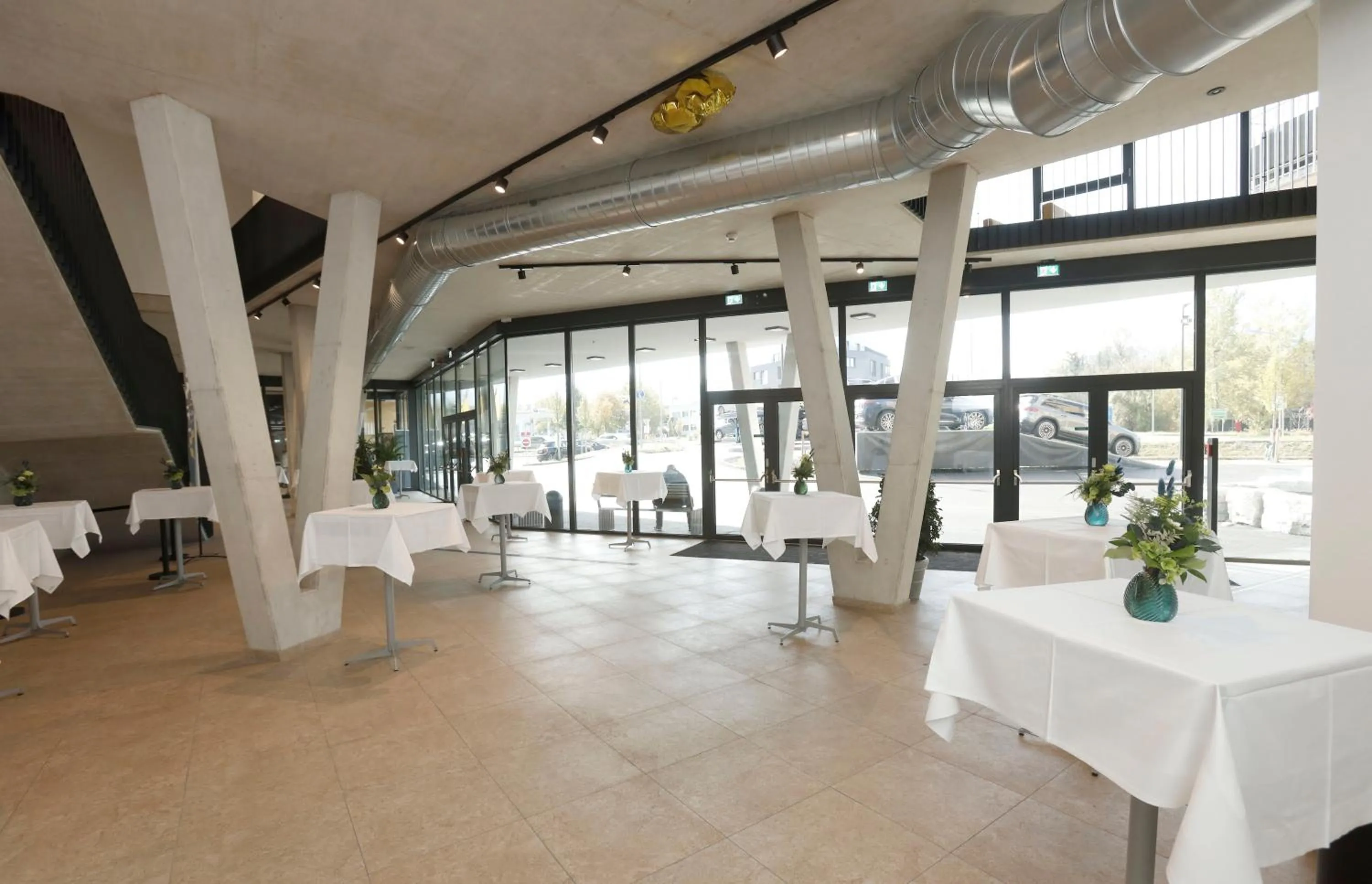 Lobby or reception in Hotel im Zentrum für Visionen