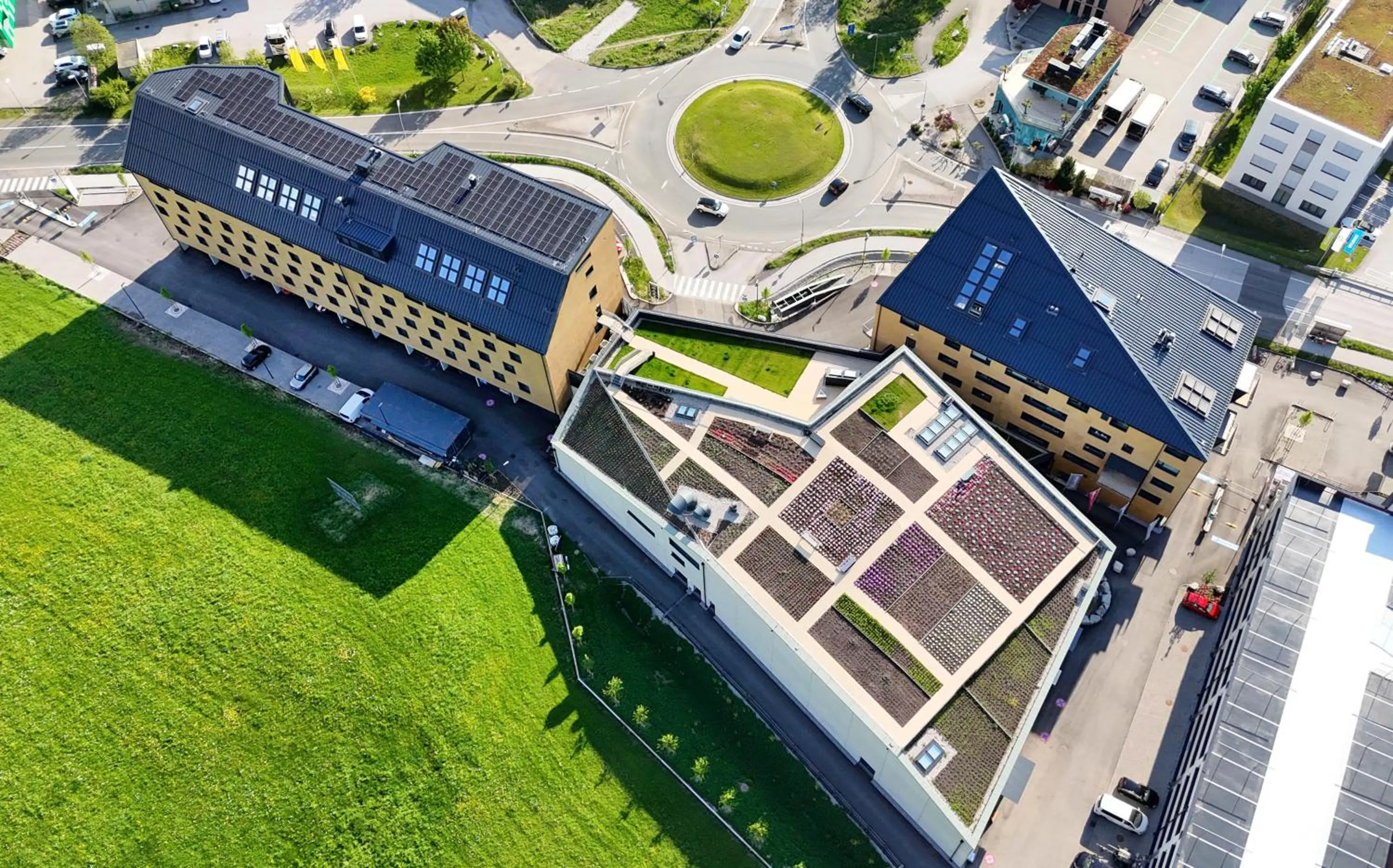 Property building in Hotel im Zentrum für Visionen