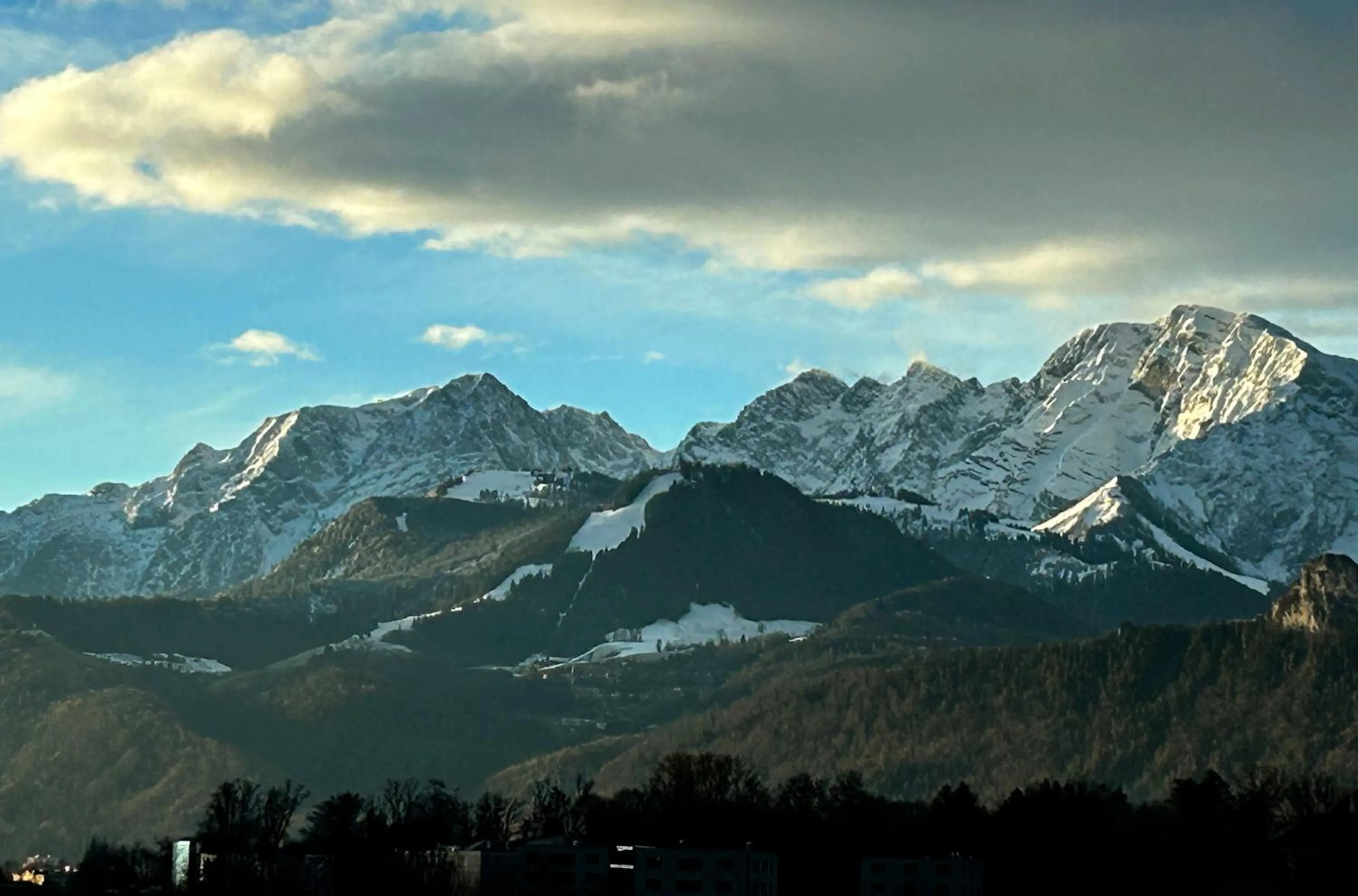 View (from property/room) in Hotel im Zentrum für Visionen