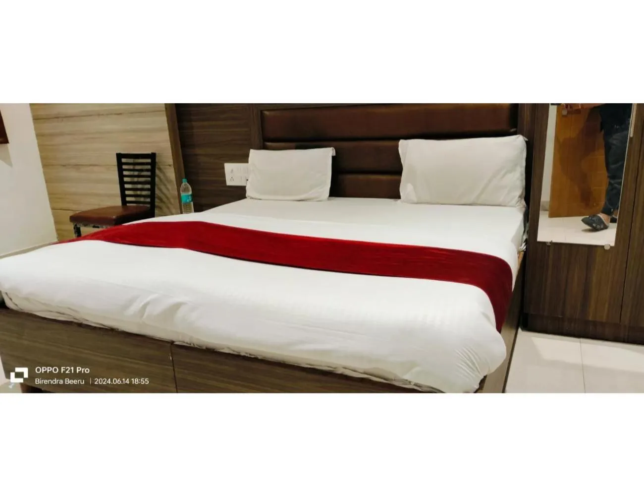 Bed in Hotel Ganges Park, Haridwar