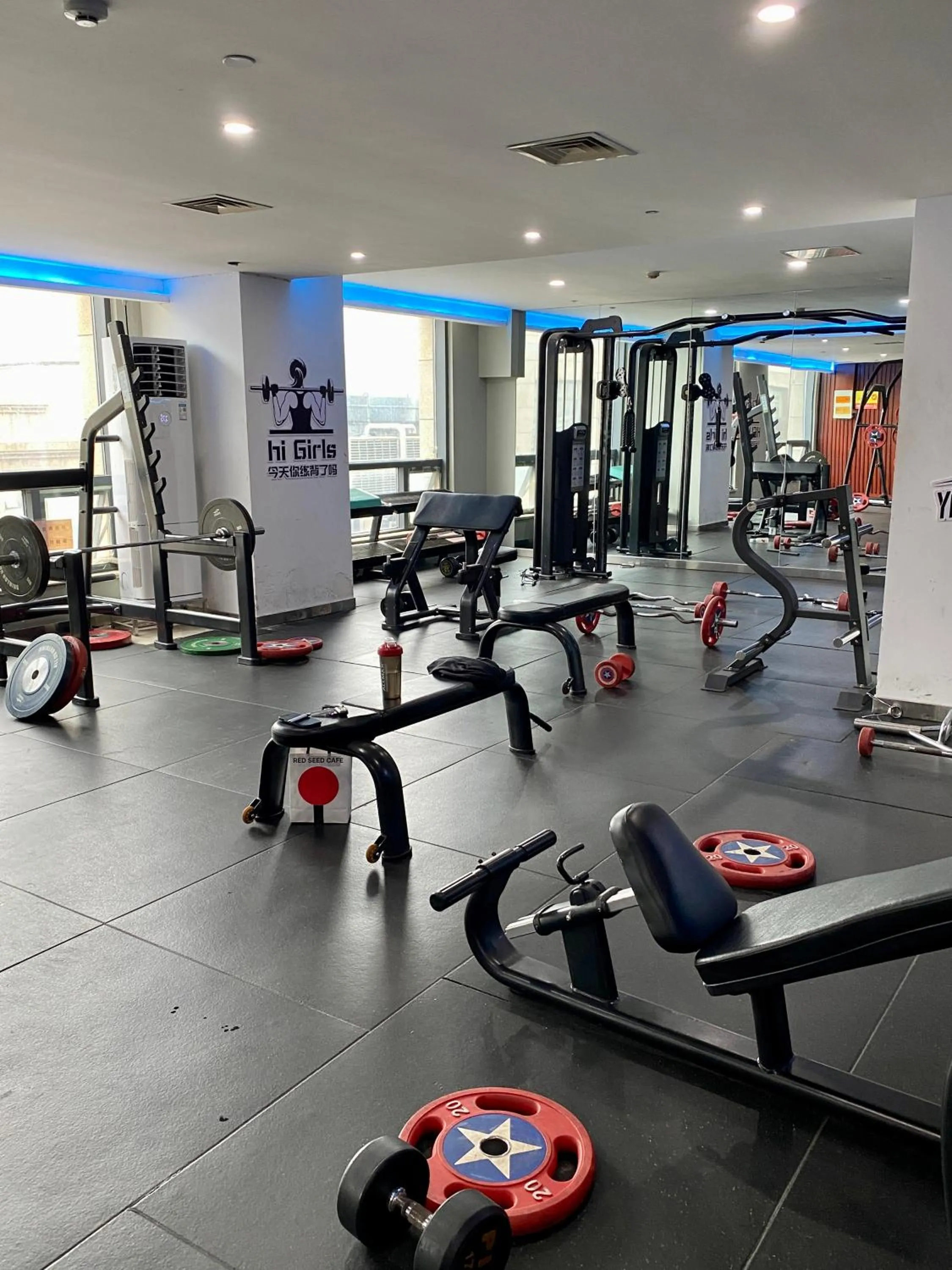 Fitness centre/facilities in Wanda Yi Yangzhou