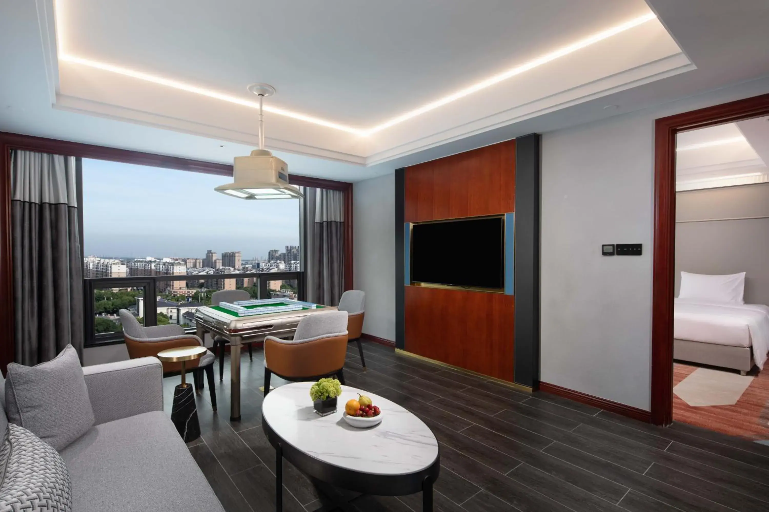 Living room in Wanda Yi Yangzhou Living room in Wanda Yi Yangzhou