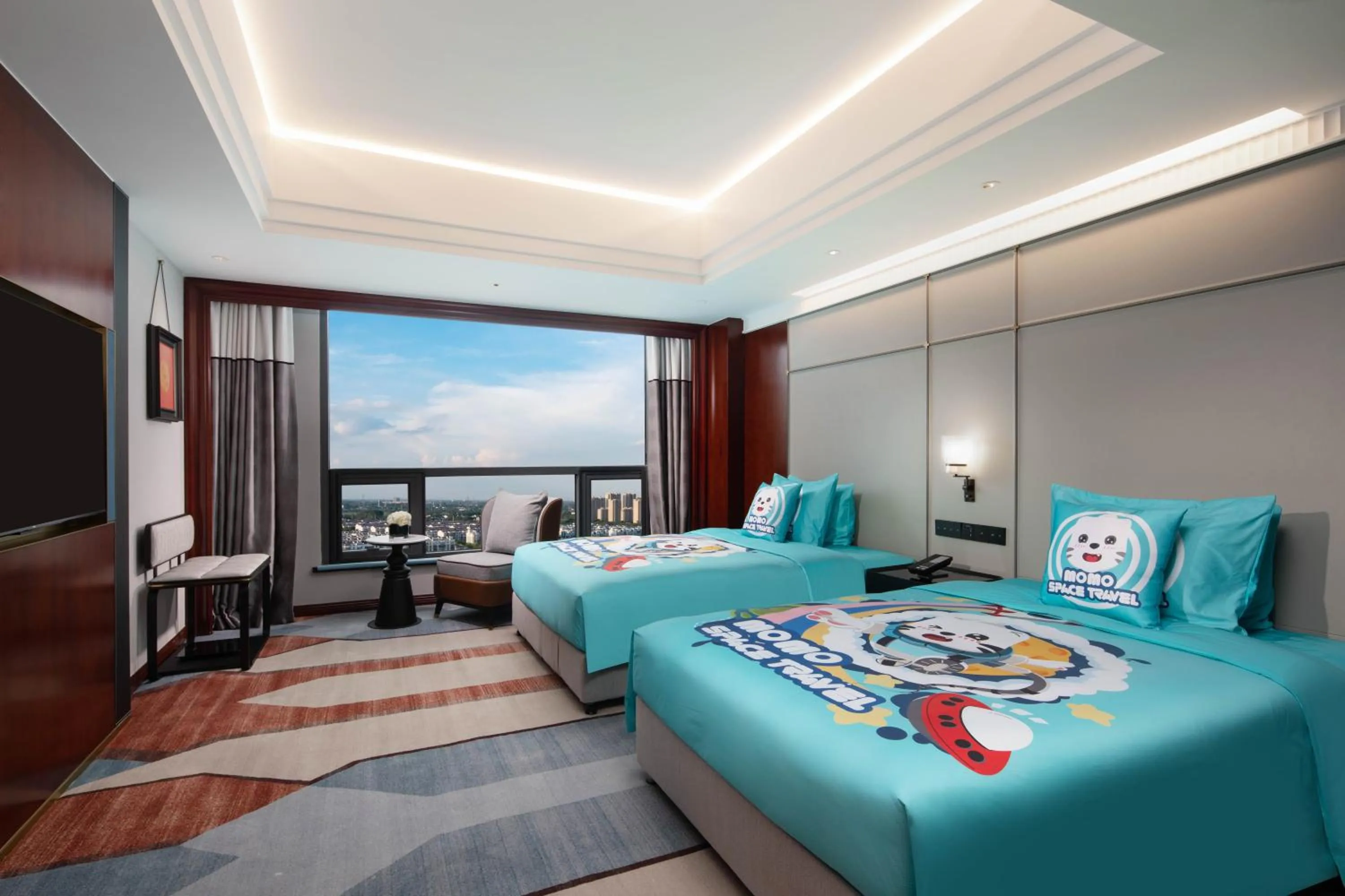 Bed in Wanda Yi Yangzhou