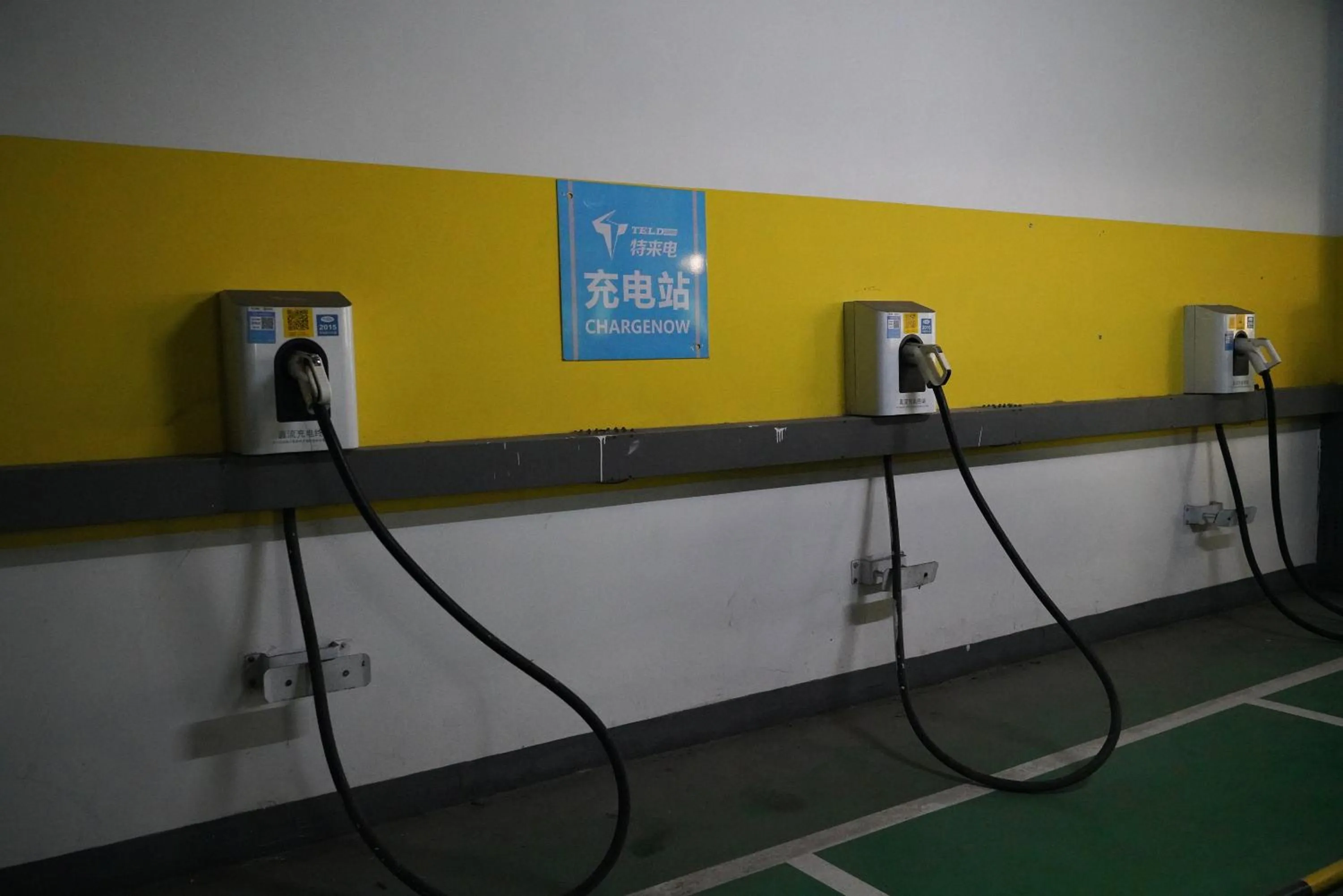 Parking in Wanda Yi Yangzhou