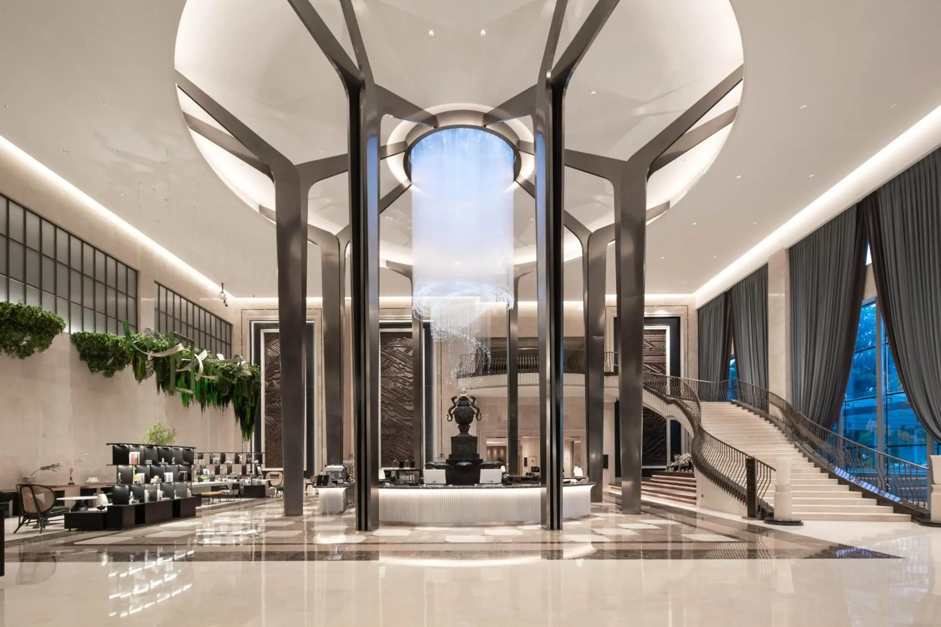Lobby or reception in Wanda Yi Yangzhou Lobby or reception in Wanda Yi Yangzhou