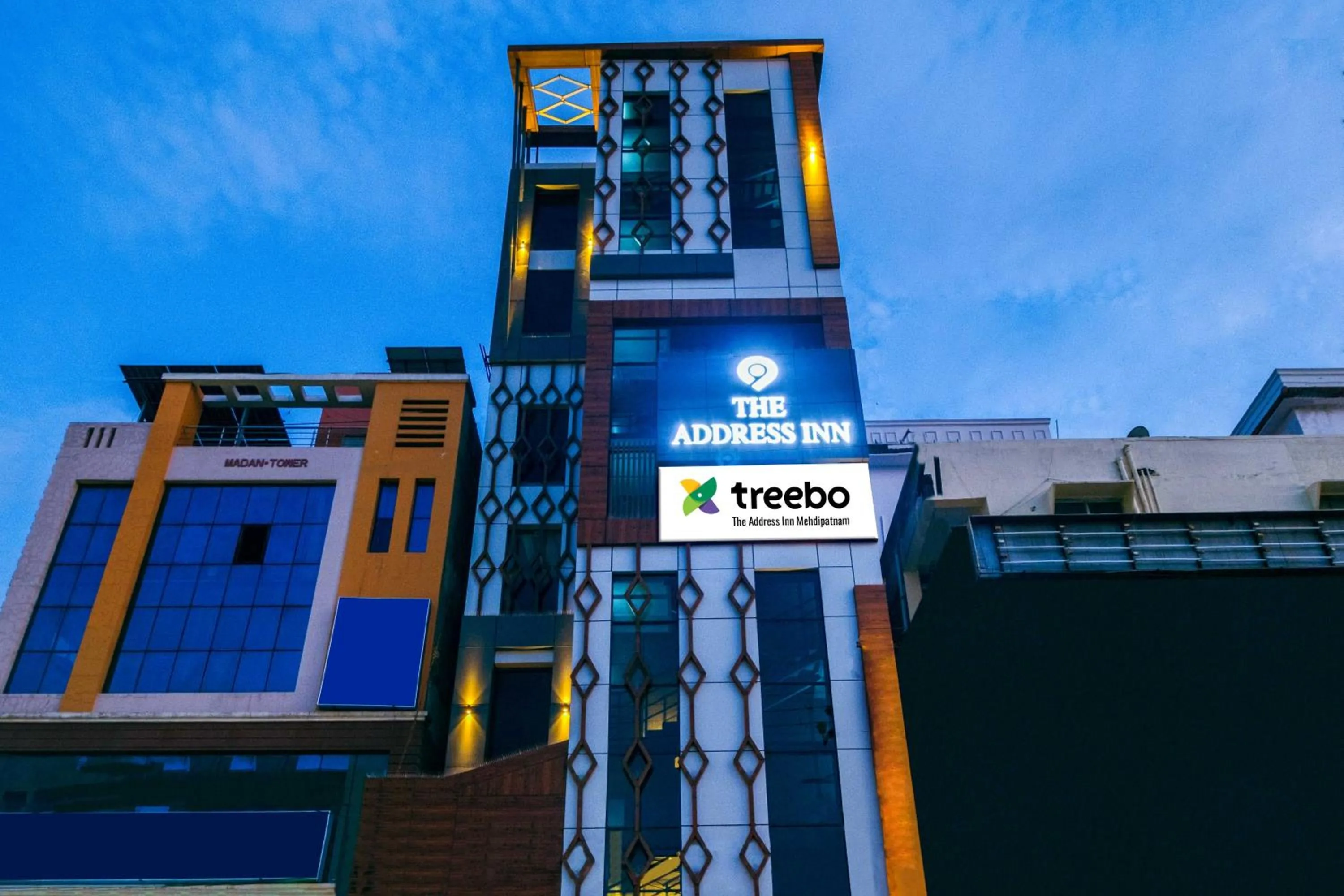 Property building in Treebo The Address Inn Mehdipatnam