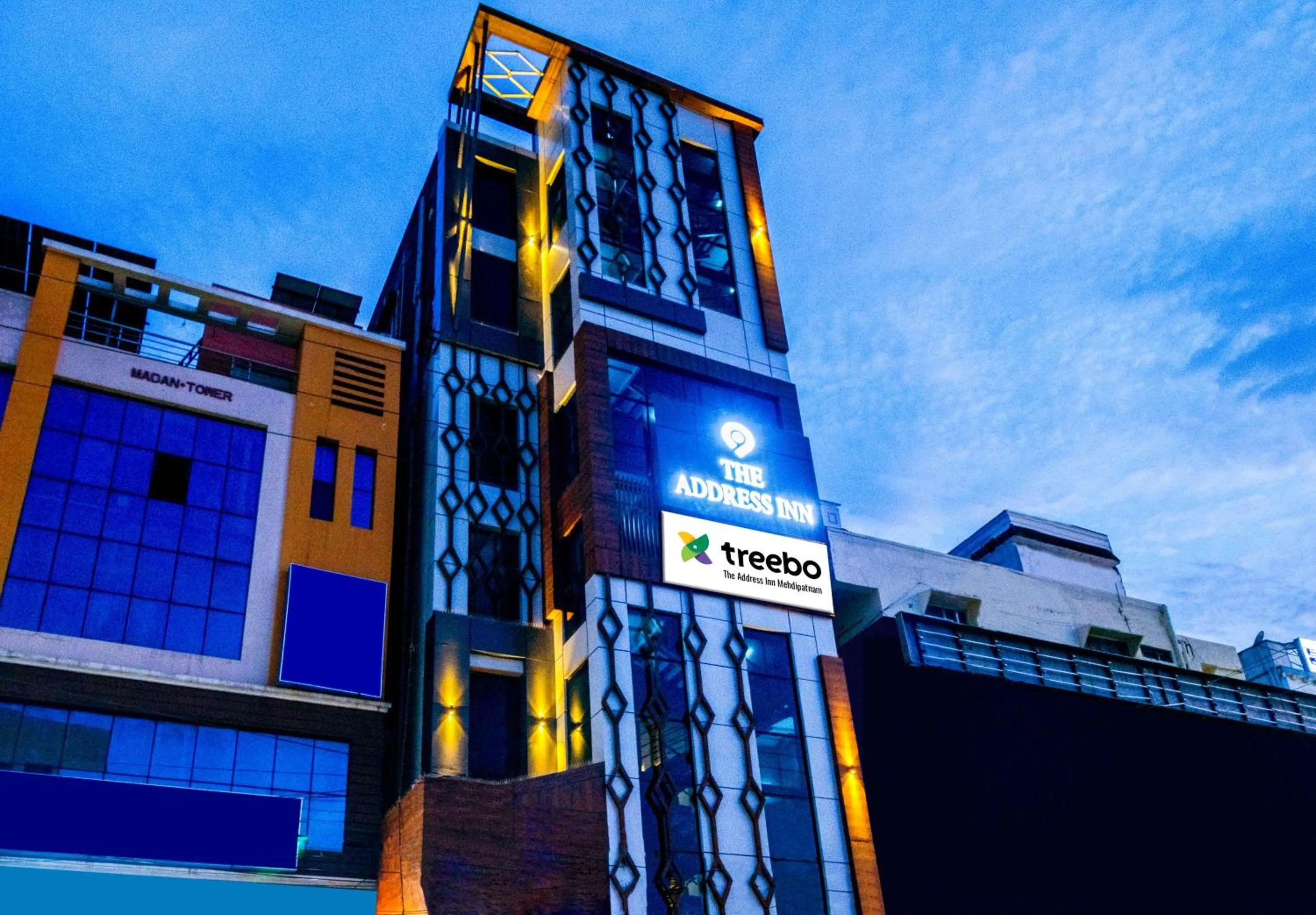 Property building in Treebo The Address Inn Mehdipatnam