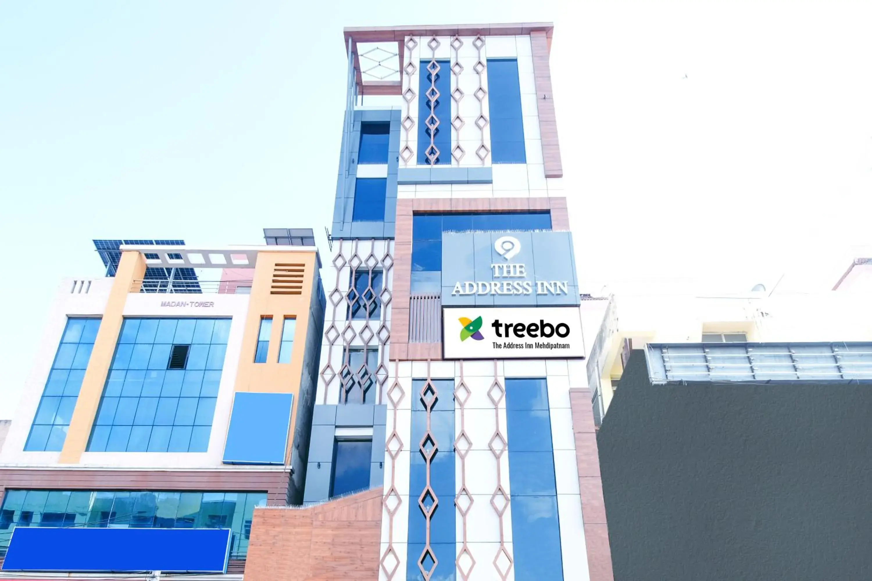 Property building in Treebo The Address Inn Mehdipatnam Property building in Treebo The Address Inn Mehdipatnam