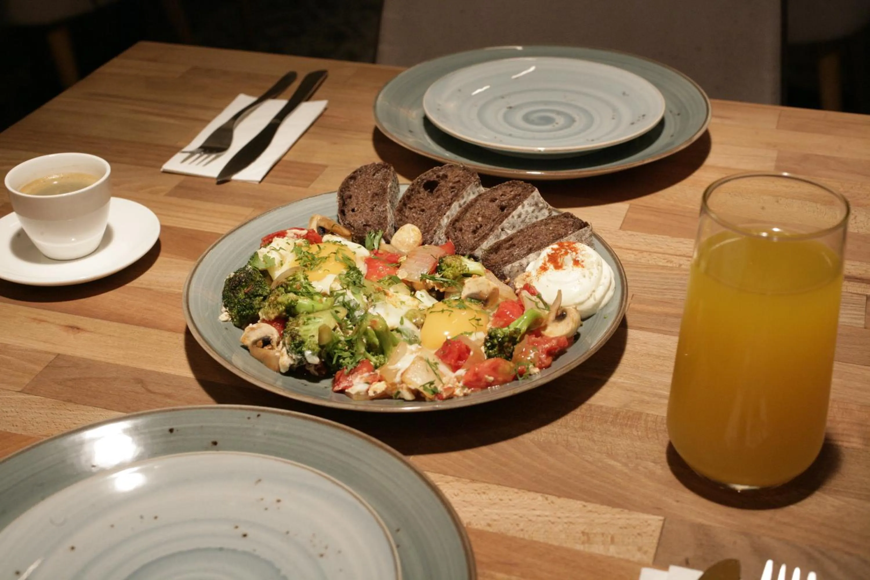 Continental breakfast in Kilim Boutique Hotel