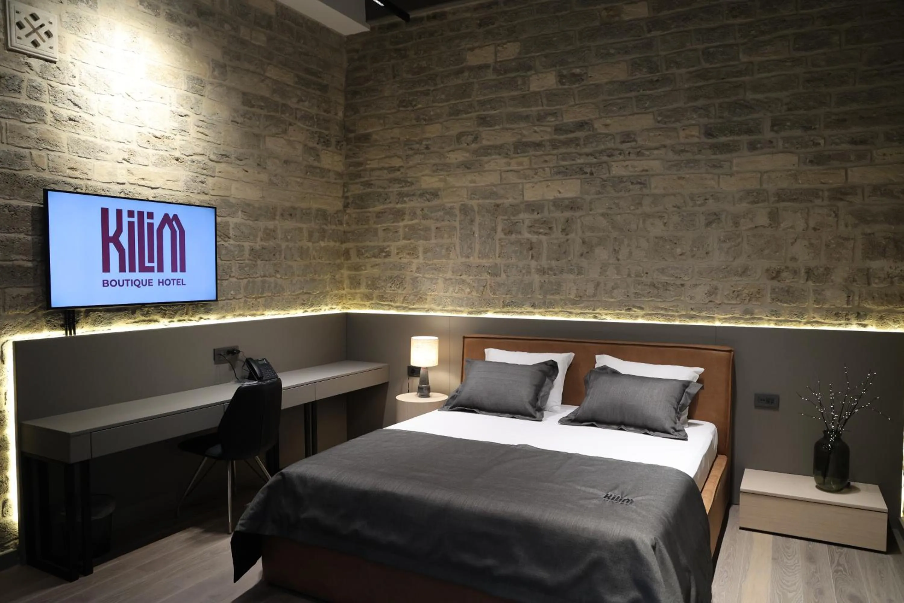 Bed in Kilim Boutique Hotel