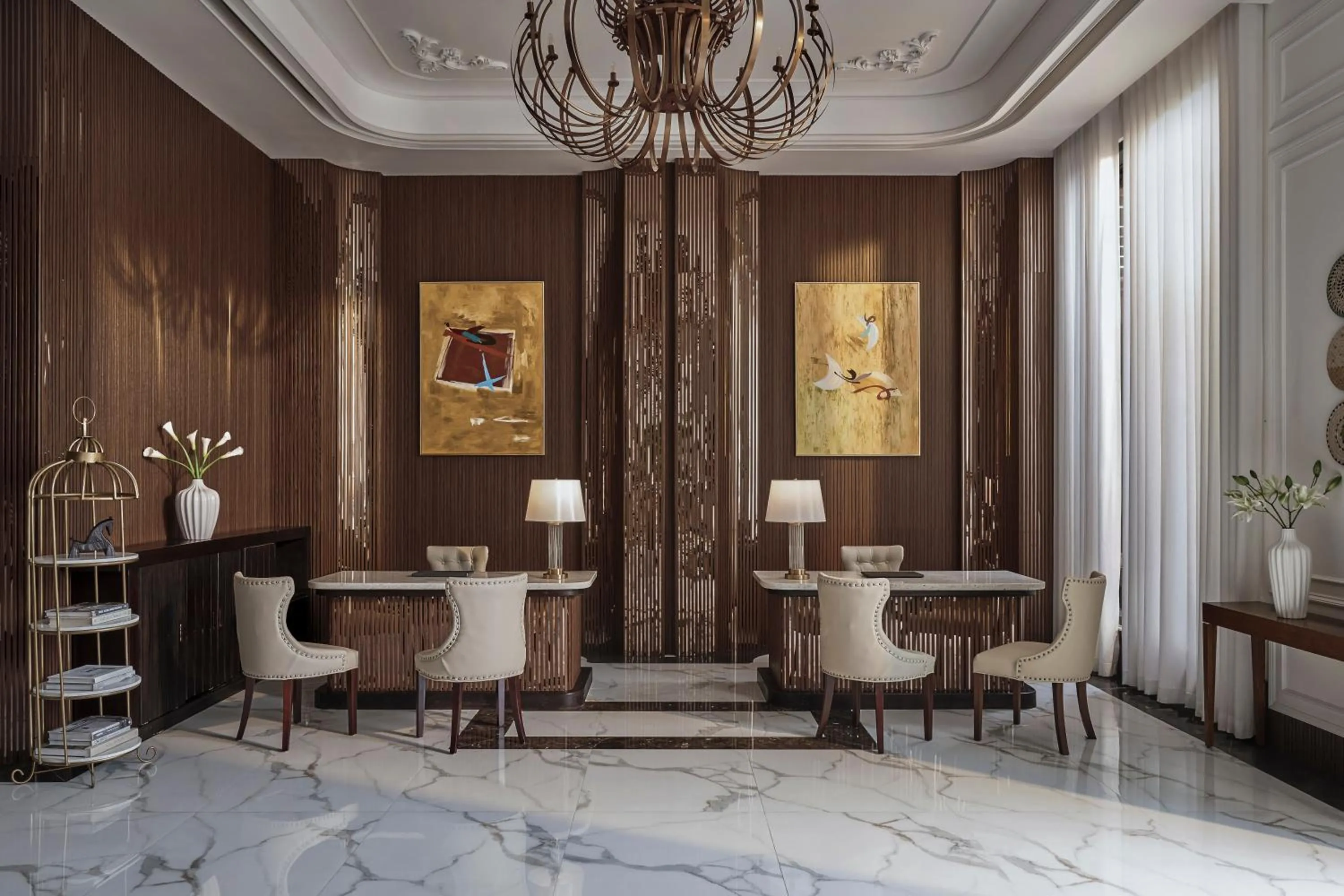 Decorative detail in NIA Hotel