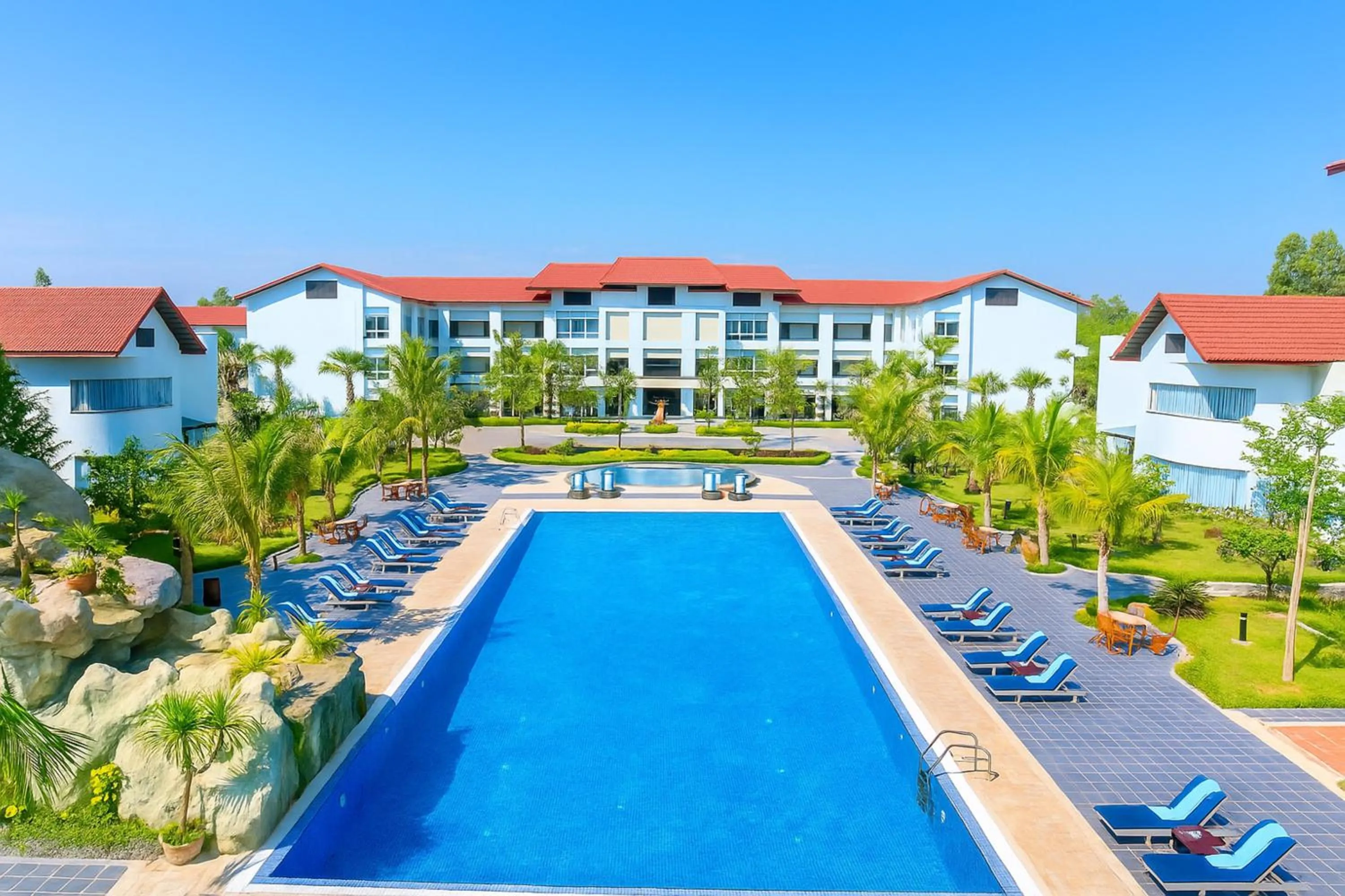 Property building in EG Paradise Angkor Villa Hotel