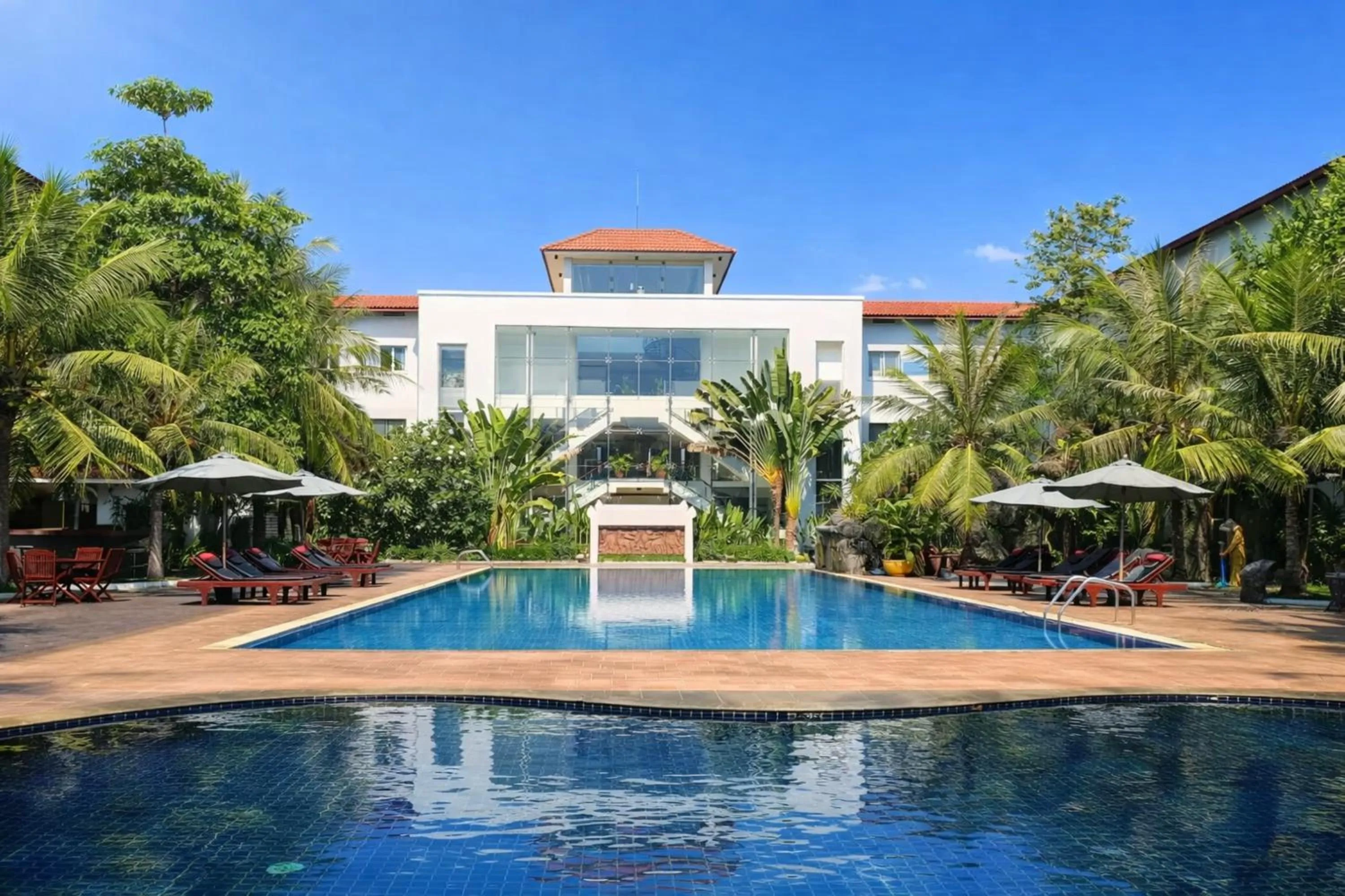 Property building in EG Paradise Angkor Villa Hotel