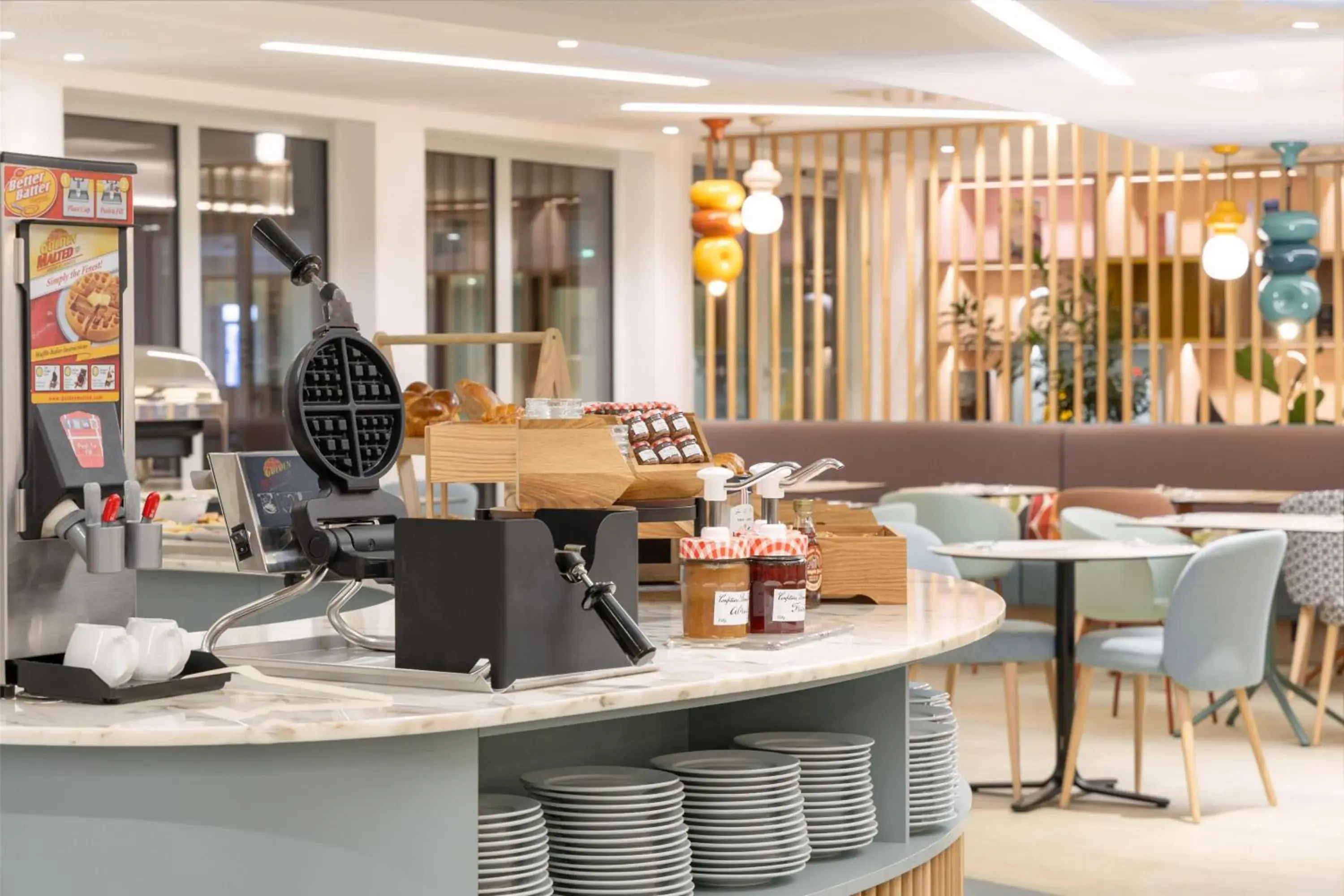 Breakfast in Hampton By Hilton Paris Charles De Gaulle Airport Breakfast in Hampton By Hilton Paris Charles De Gaulle Airport