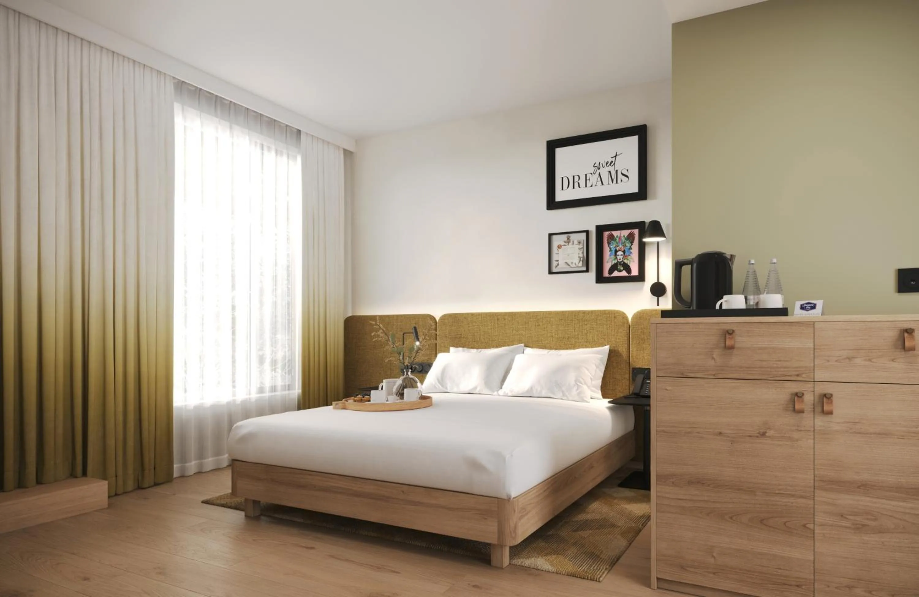 Bed in Hampton By Hilton Paris Charles De Gaulle Airport