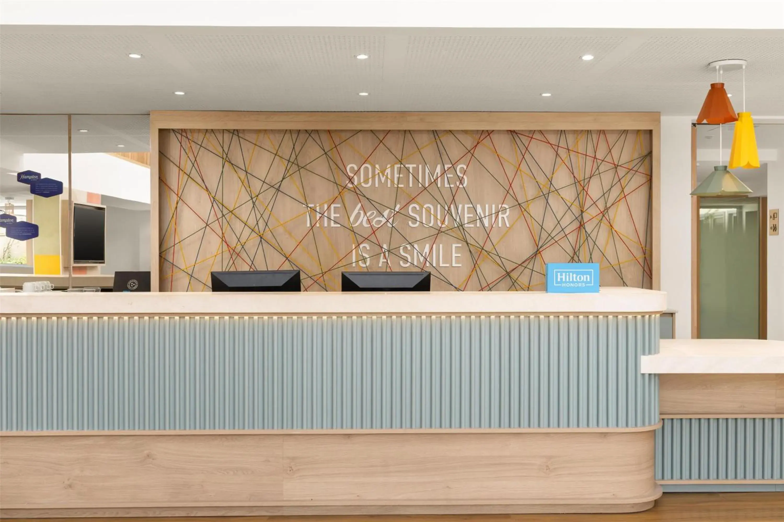Lobby or reception in Hampton By Hilton Paris Charles De Gaulle Airport Lobby or reception in Hampton By Hilton Paris Charles De Gaulle Airport