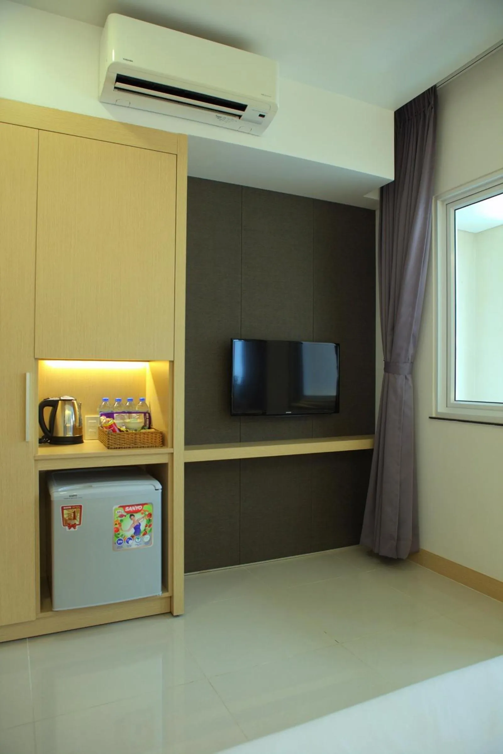 Decorative detail in Hung Cuong Hotel