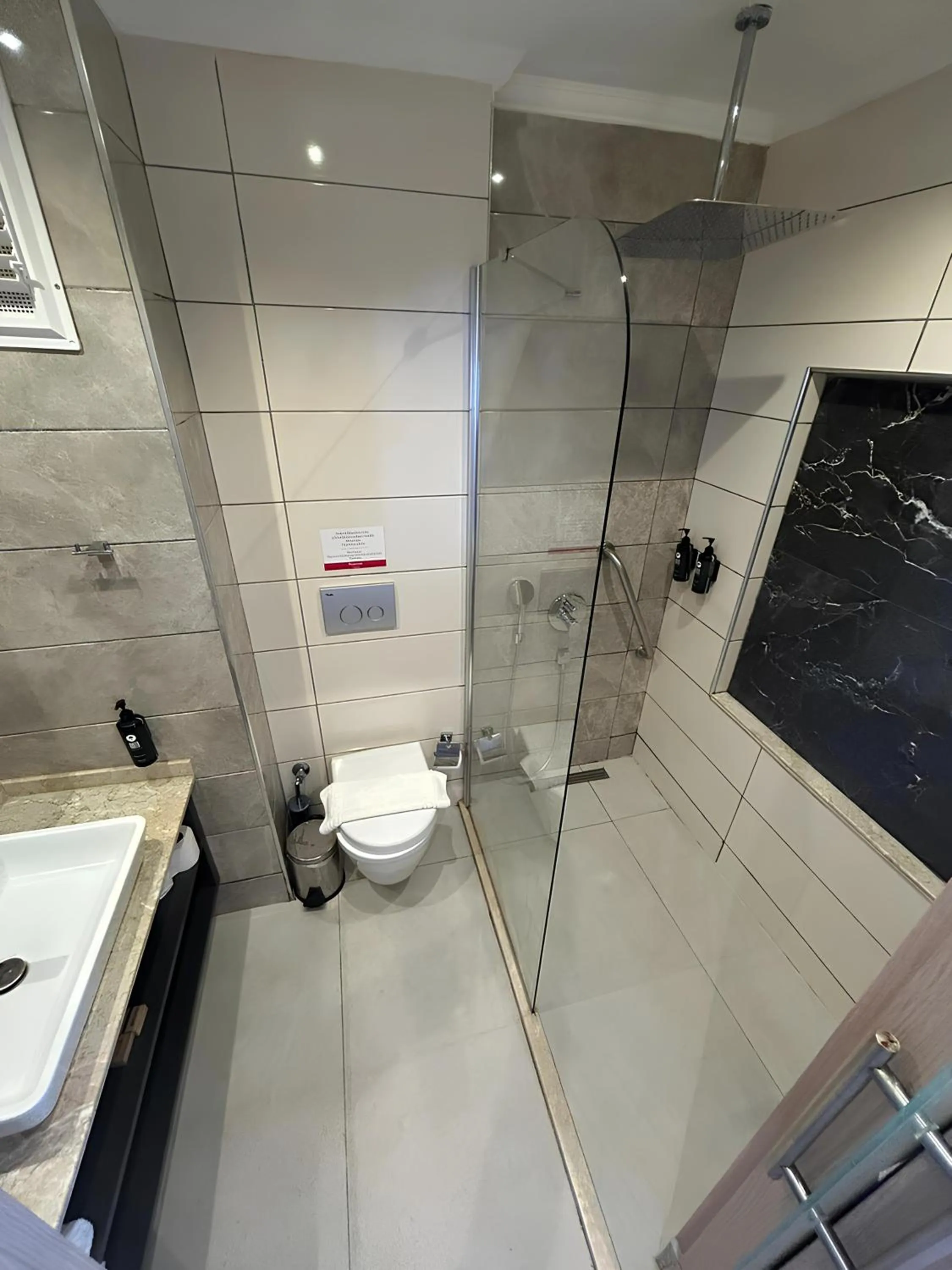 Shower in Ramada by Wyndham Fethiye Oludeniz