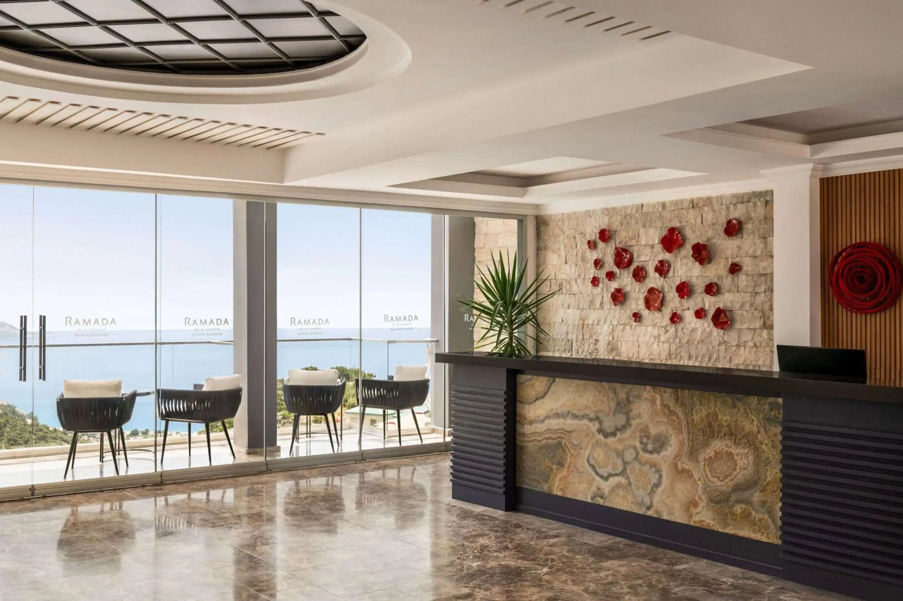 Lobby or reception in Ramada by Wyndham Fethiye Oludeniz Lobby or reception in Ramada by Wyndham Fethiye Oludeniz