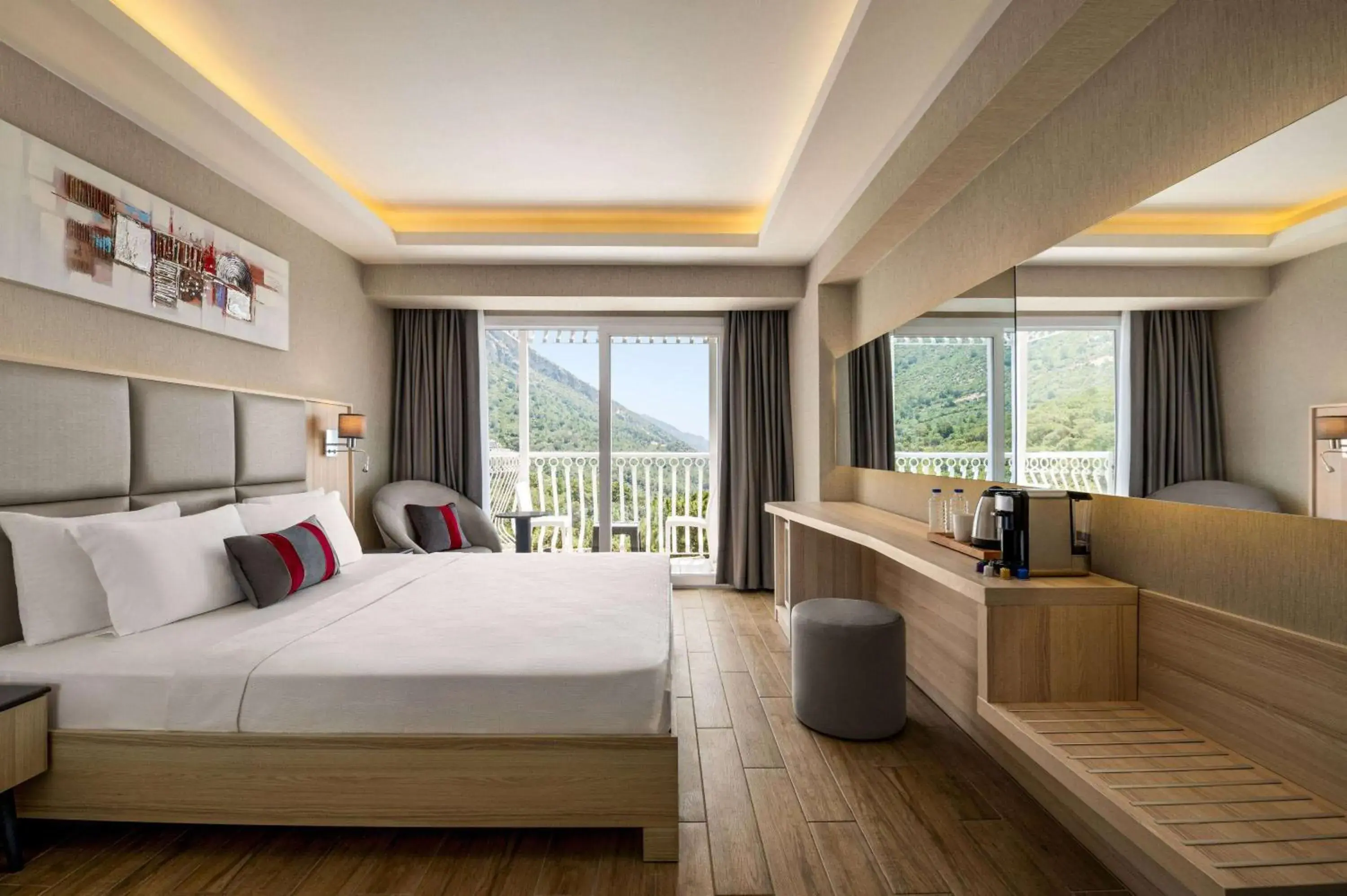 Photo of the whole room, Bed in Ramada by Wyndham Fethiye Oludeniz Photo of the whole room, Bed in Ramada by Wyndham Fethiye Oludeniz
