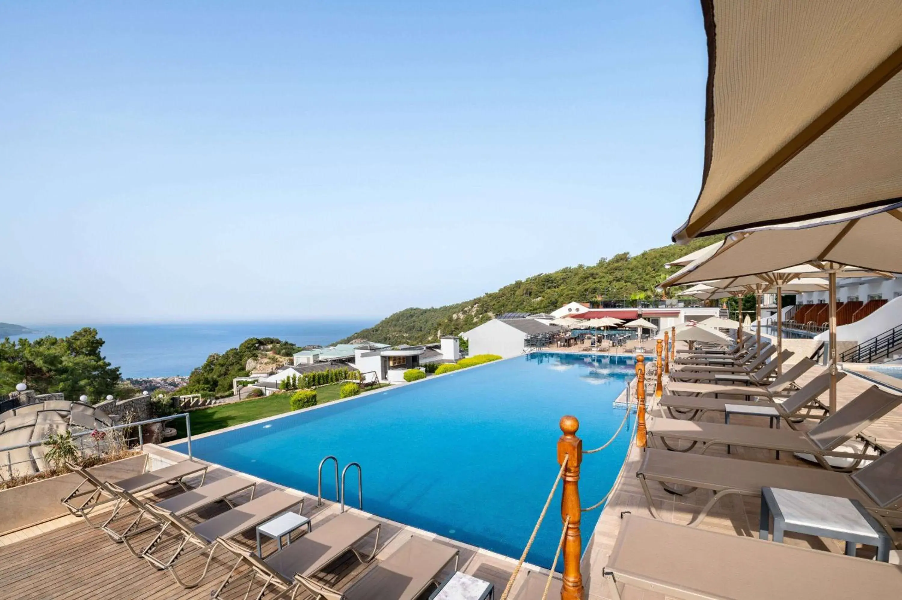 Swimming pool in Ramada by Wyndham Fethiye Oludeniz Swimming pool in Ramada by Wyndham Fethiye Oludeniz