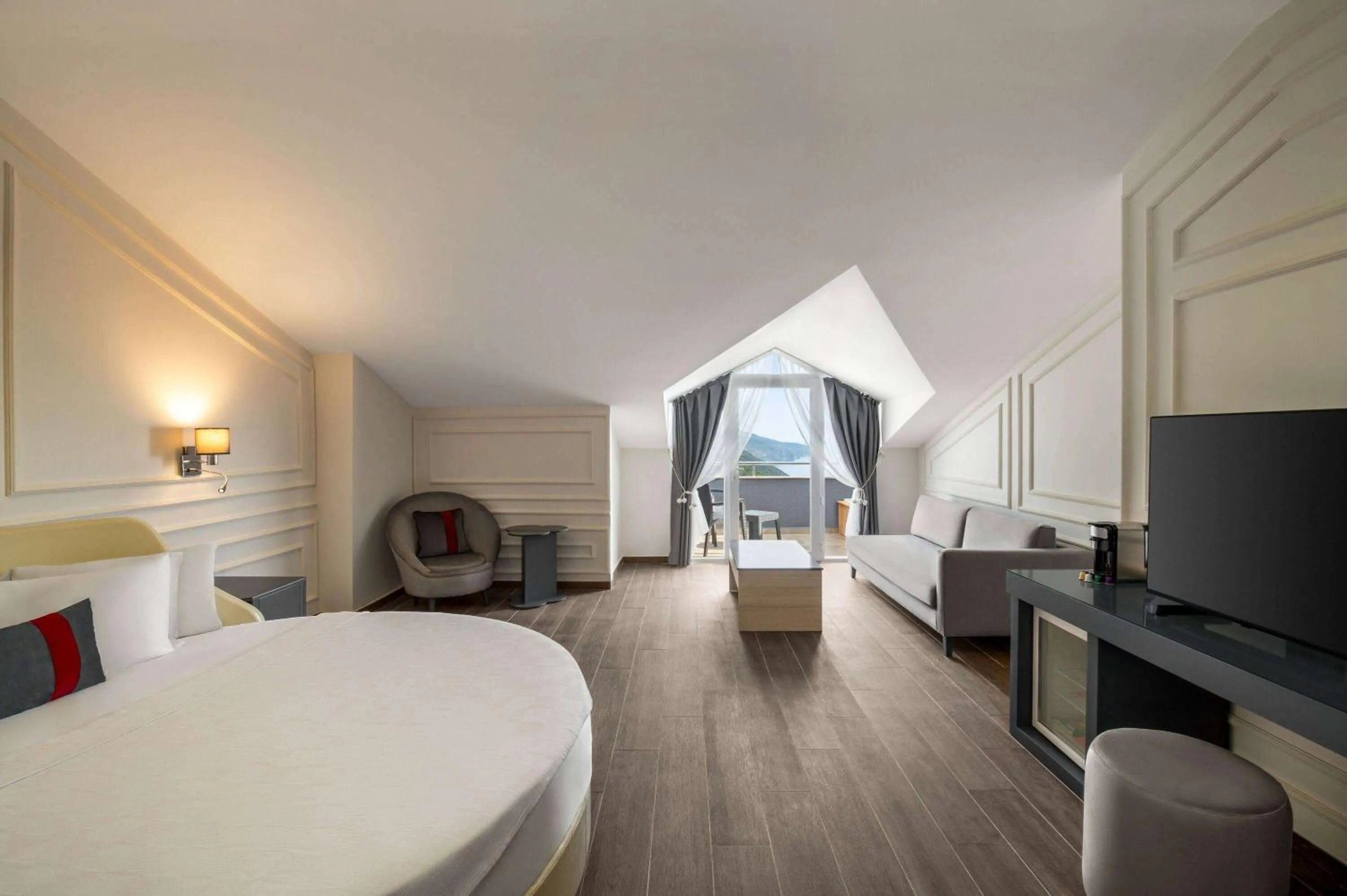 Photo of the whole room, Bed in Ramada by Wyndham Fethiye Oludeniz