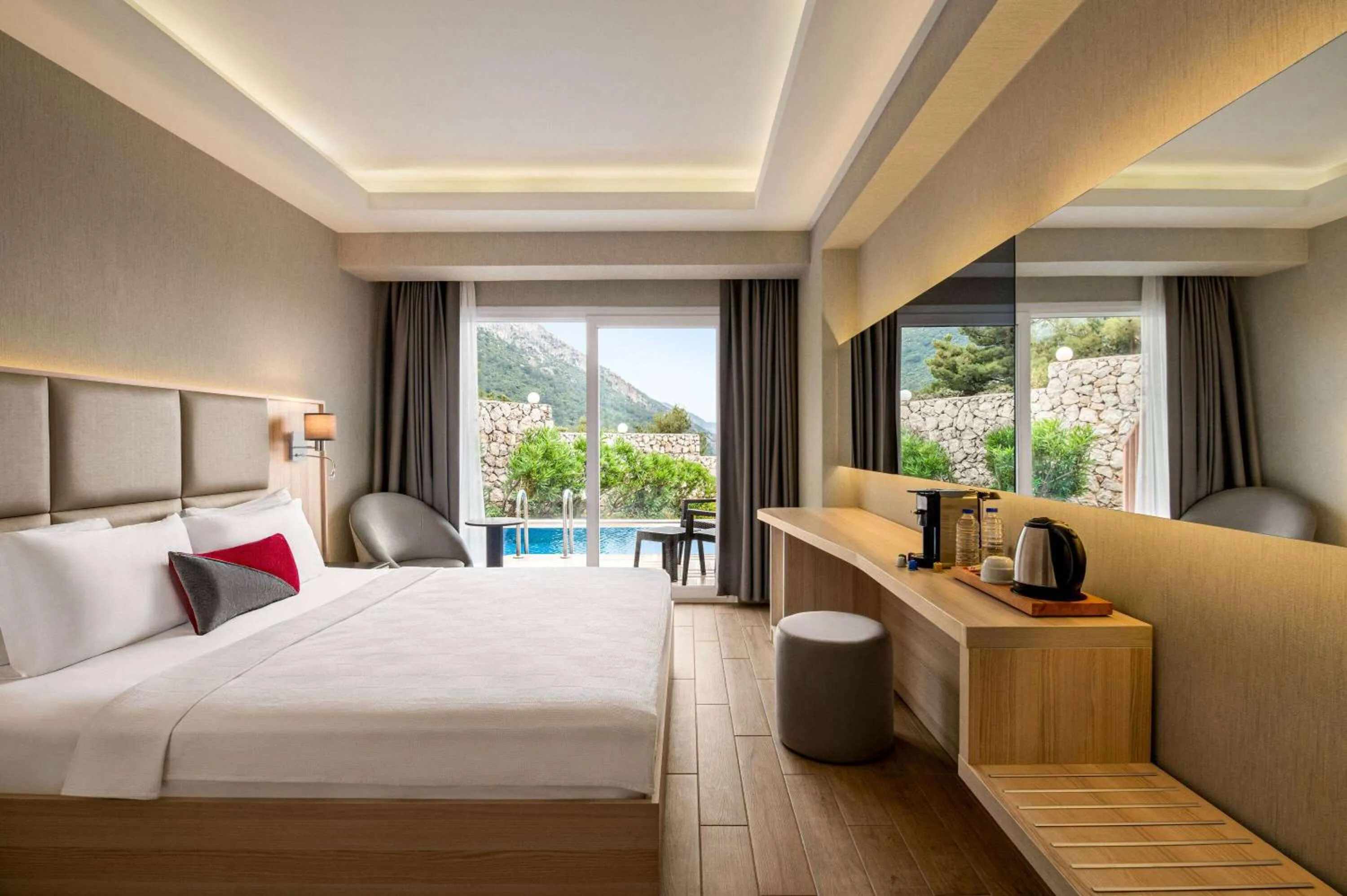 Photo of the whole room, Bed in Ramada by Wyndham Fethiye Oludeniz