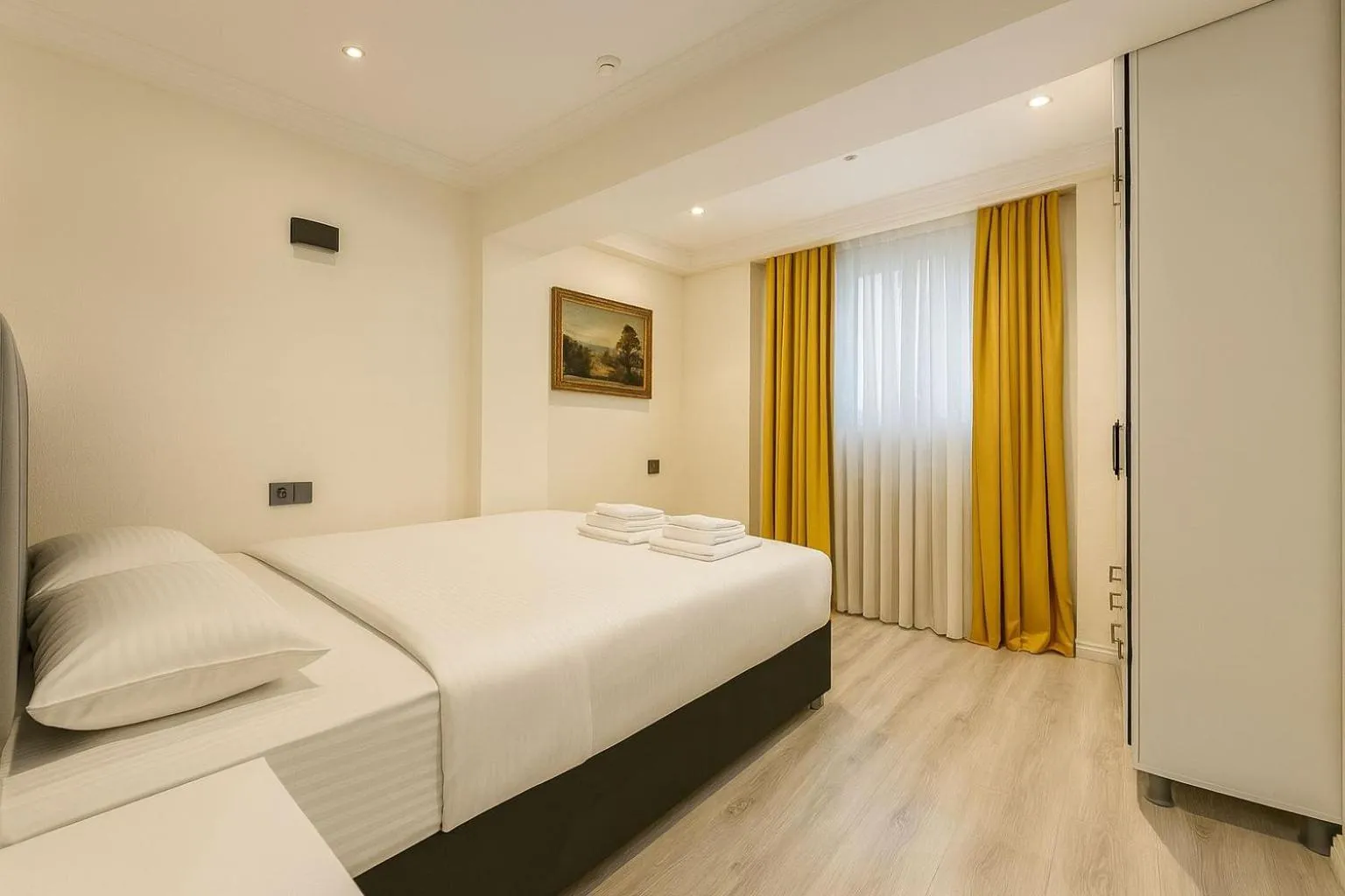 Bed in Casa Florya Suites