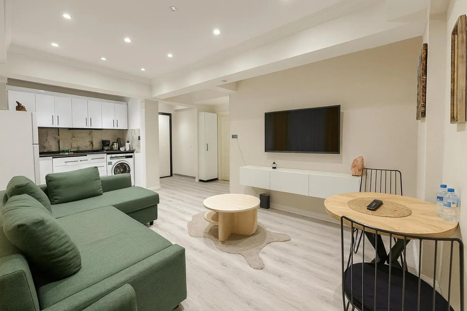 Kitchen or kitchenette in Casa Florya Suites