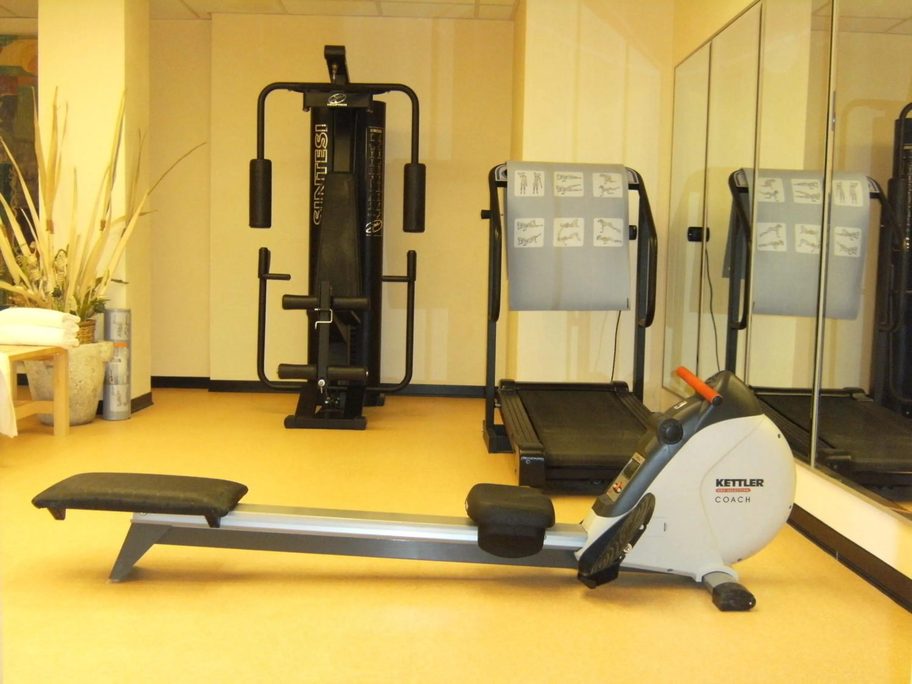 Fitness centre/facilities in Hotel Europa