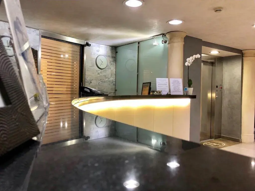 Lobby or reception in Hotel Europa Lobby or reception in Hotel Europa