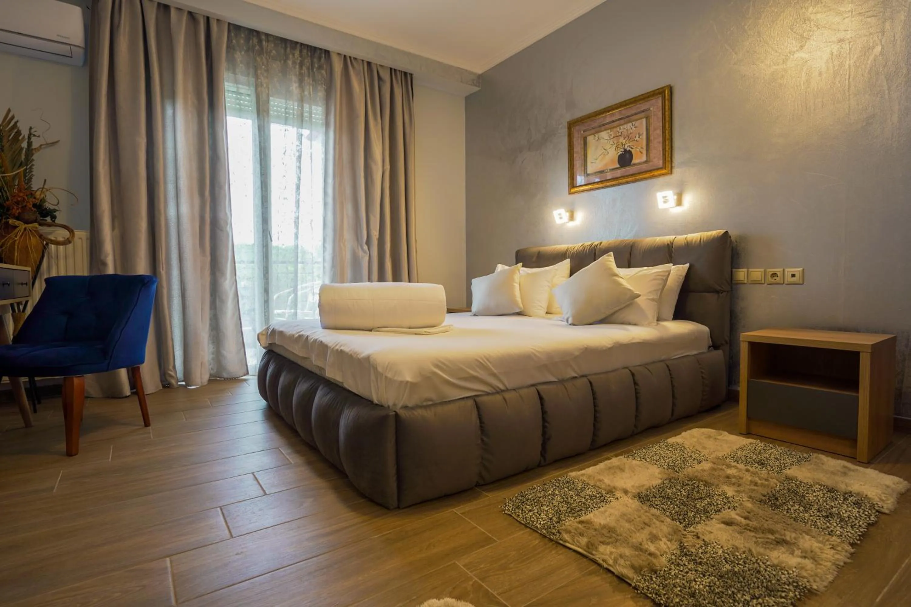 Bed in Hotel Epavlis