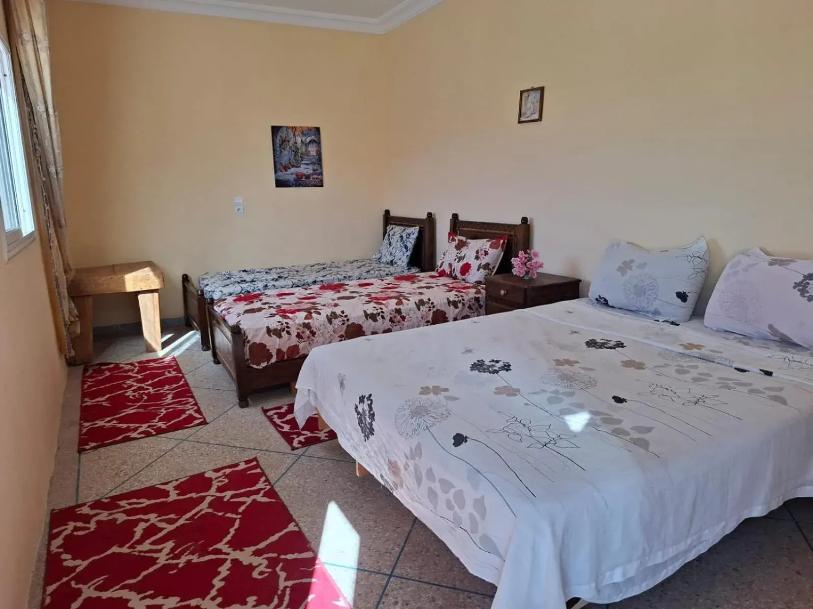 Quadruple Room with Mountain View in Oasis de Tiout Quadruple Room with Mountain View in Oasis de Tiout