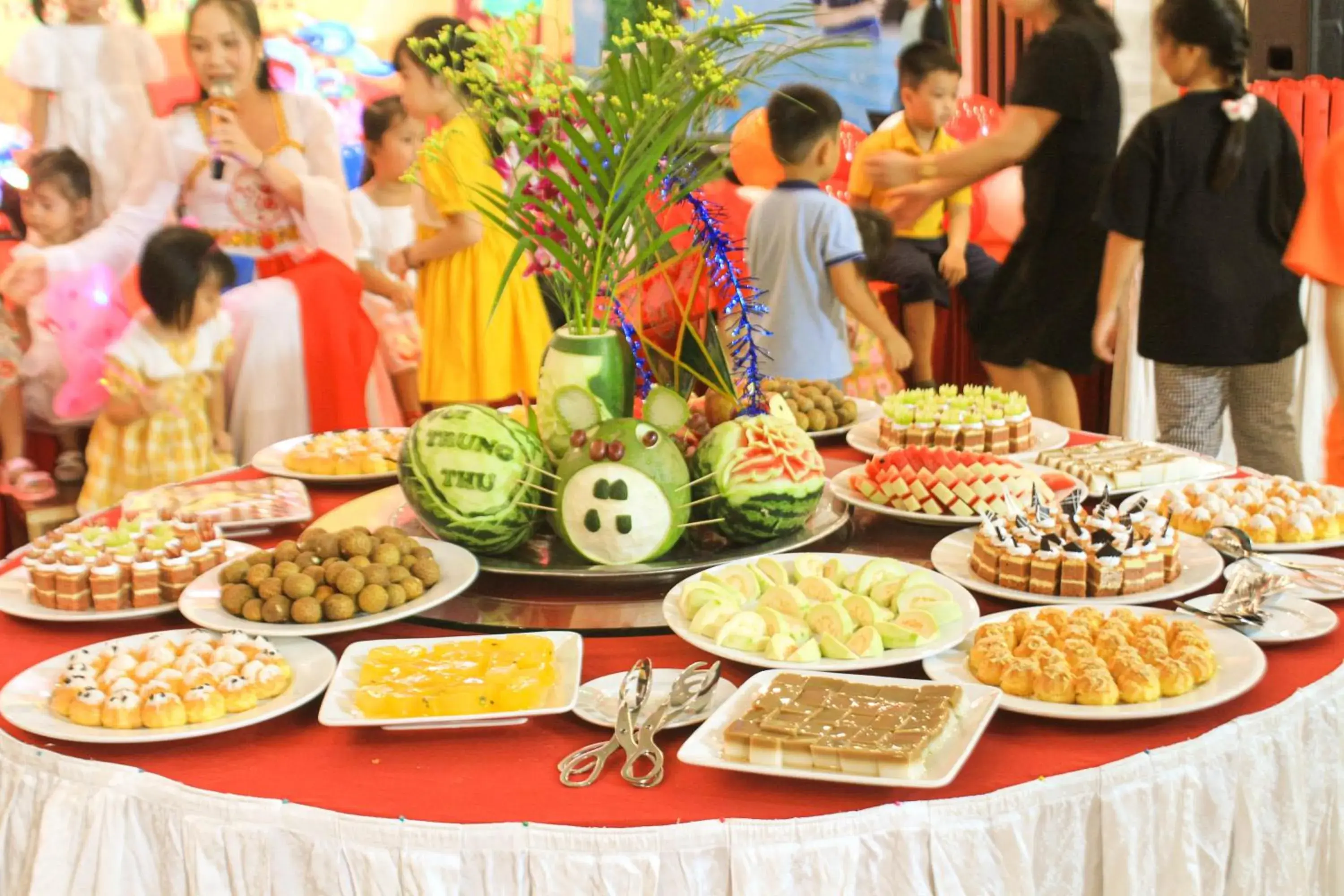 Breakfast in Muong Thanh Dien Chau Hotel Breakfast in Muong Thanh Dien Chau Hotel