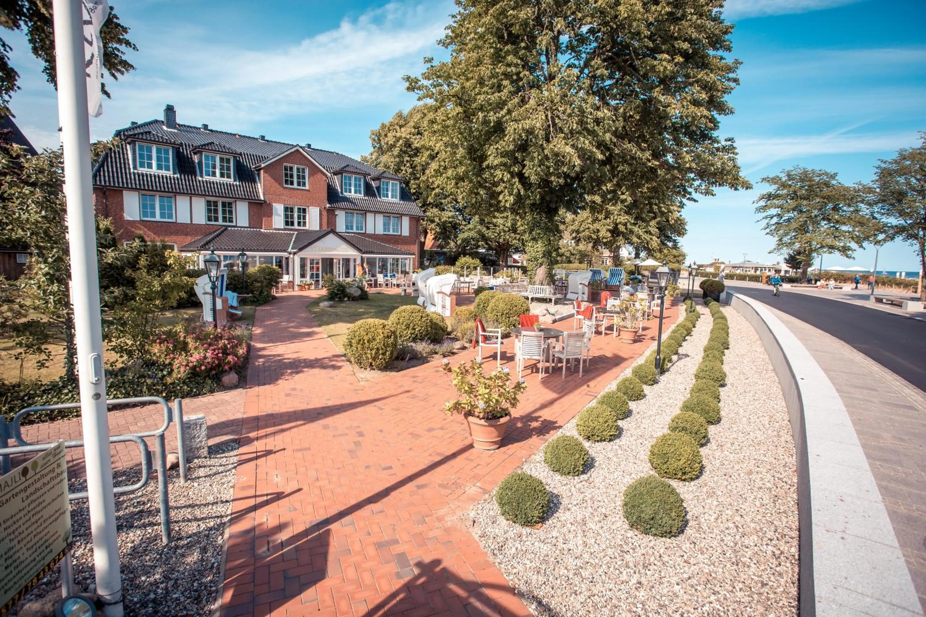 Property building in Strandhotel Strande